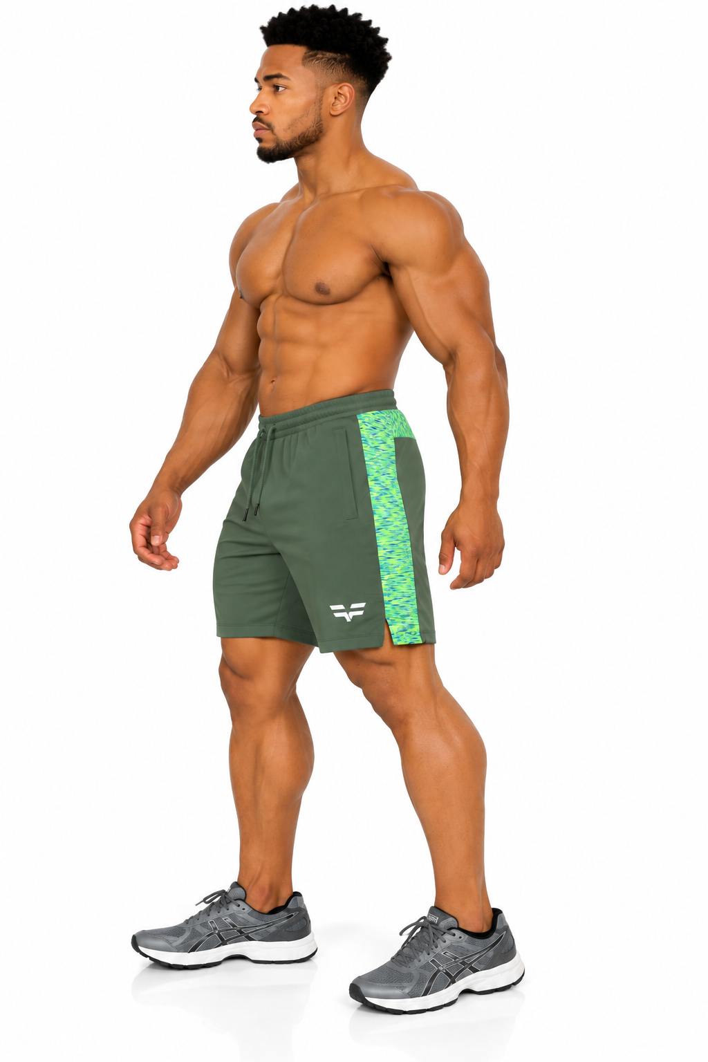 GYMFREAK Men's PRIME Shorts - Olive Green