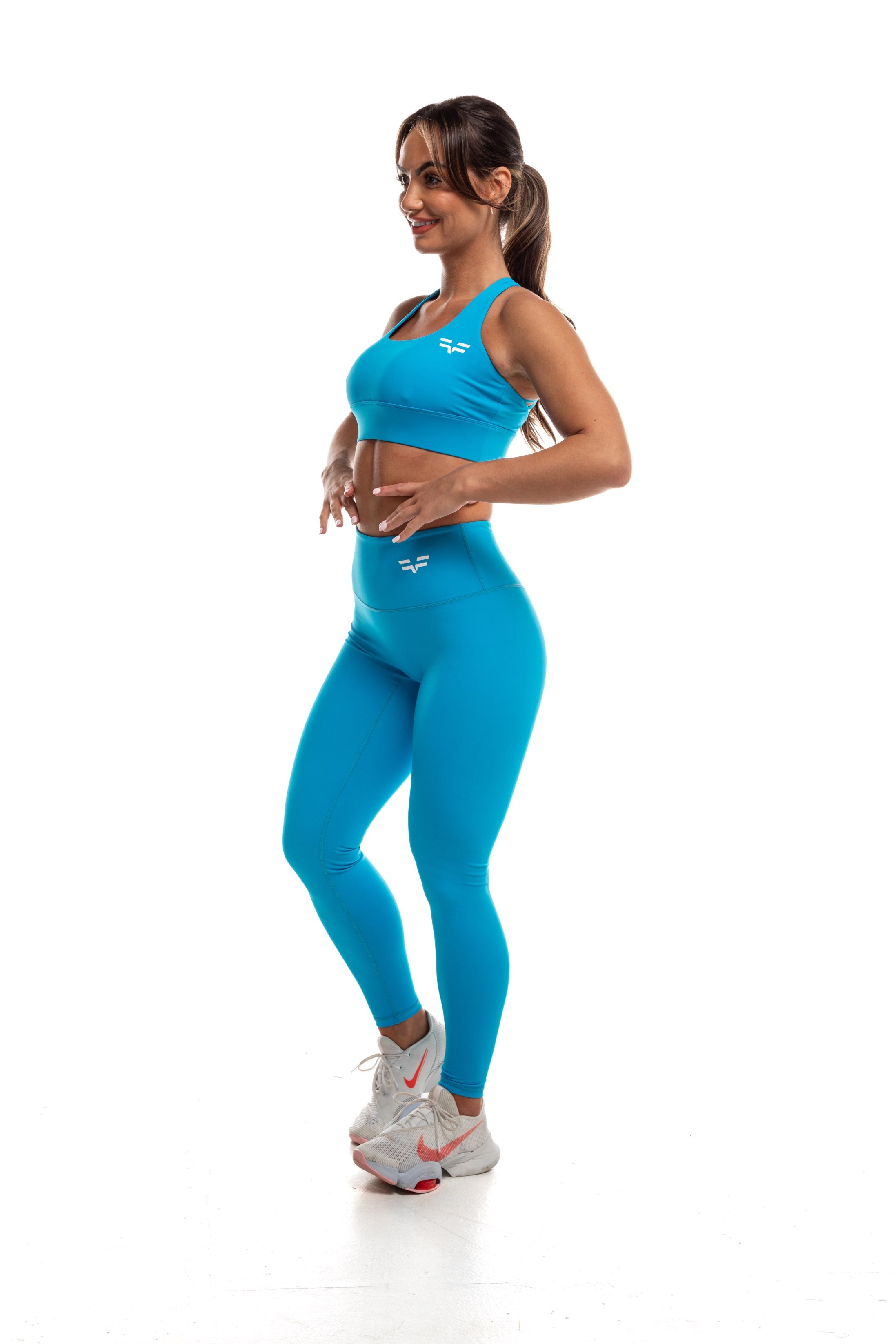 GymFreak Women's Vision Bra - Baby Blue