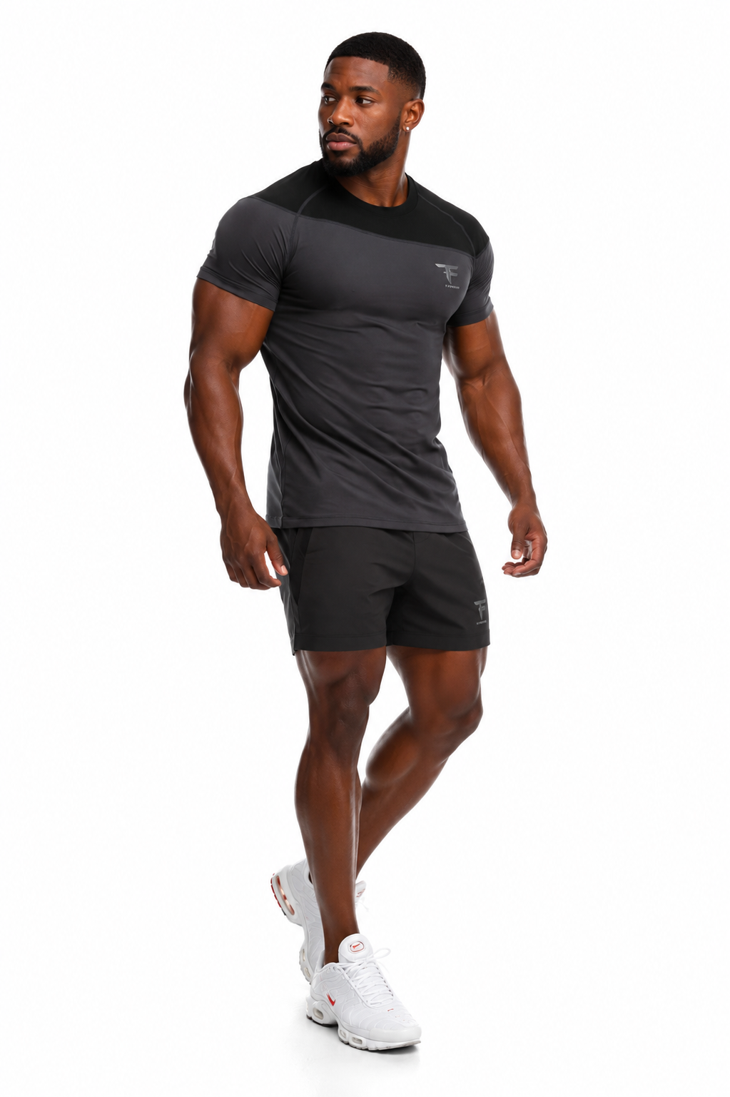 GymFreak Mens Pro T-Shirt - Grey