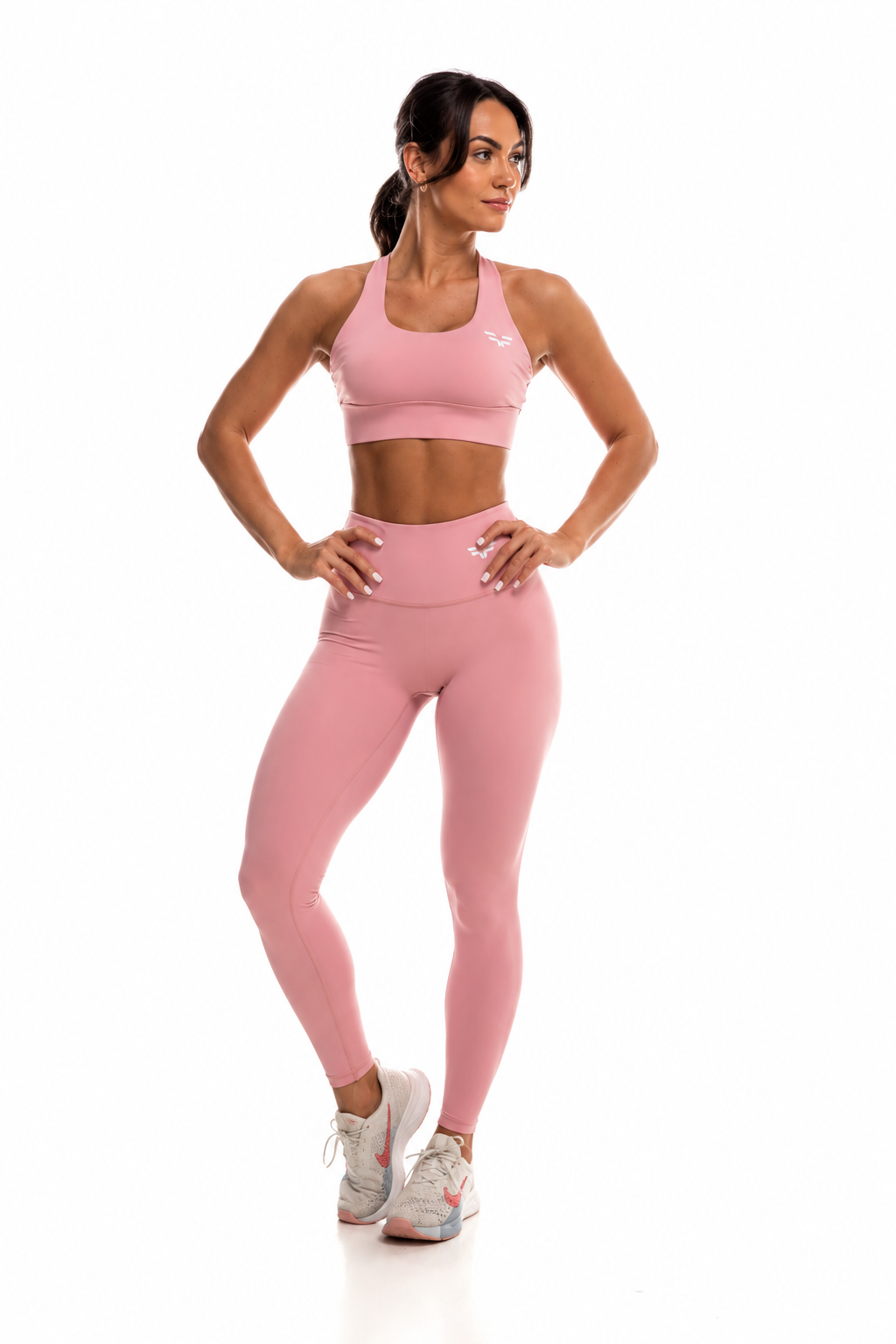 GymFreak Women's Vision Leggings - Pink