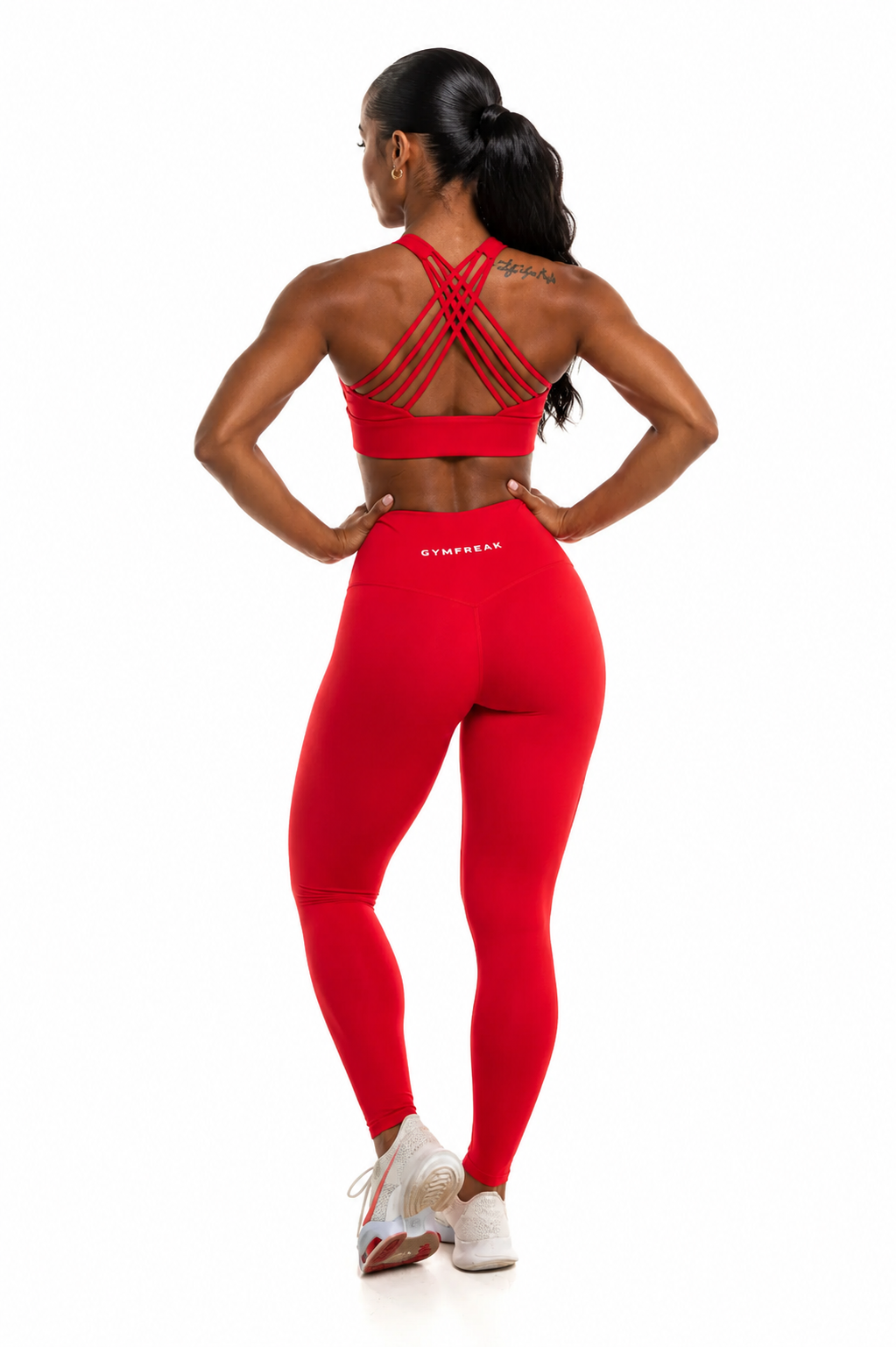 GymFreak Women's Vision Bra - Red