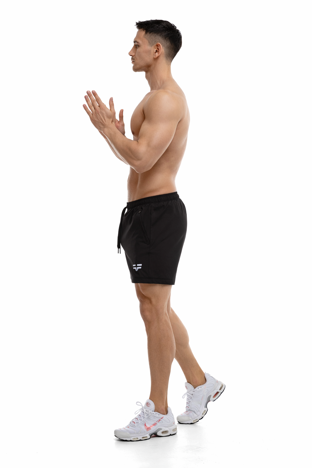 GymFreak Mens 365 Shorts - Black - 3.5inch