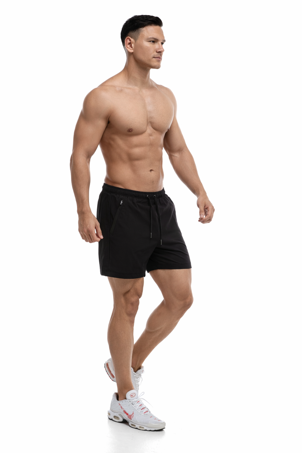 GymFreak Mens 365 Shorts - Black - 3.5inch