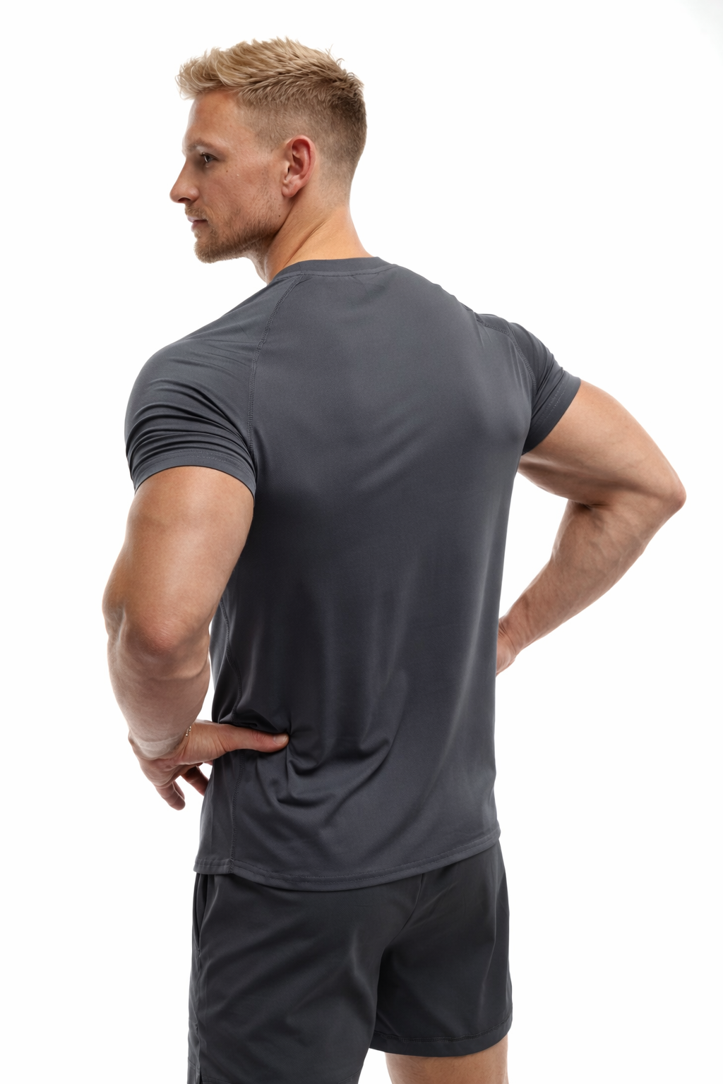 GymFreak Mens 365 T-Shirt - Charcoal