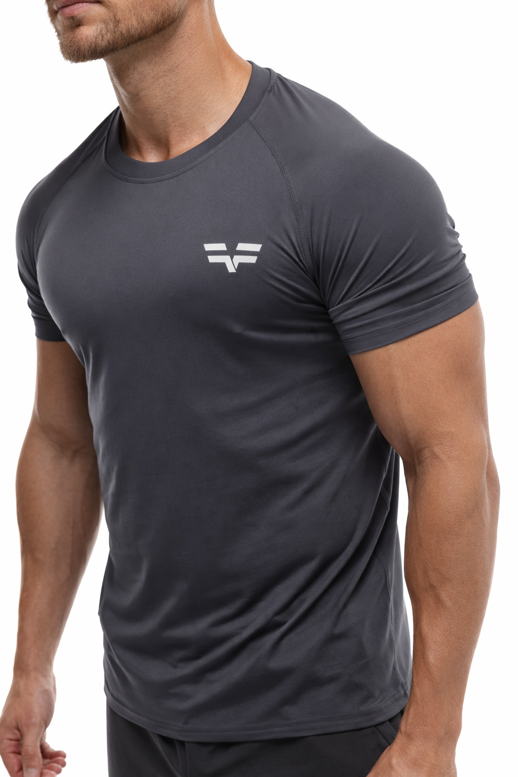 GymFreak Mens 365 T-Shirt - Charcoal