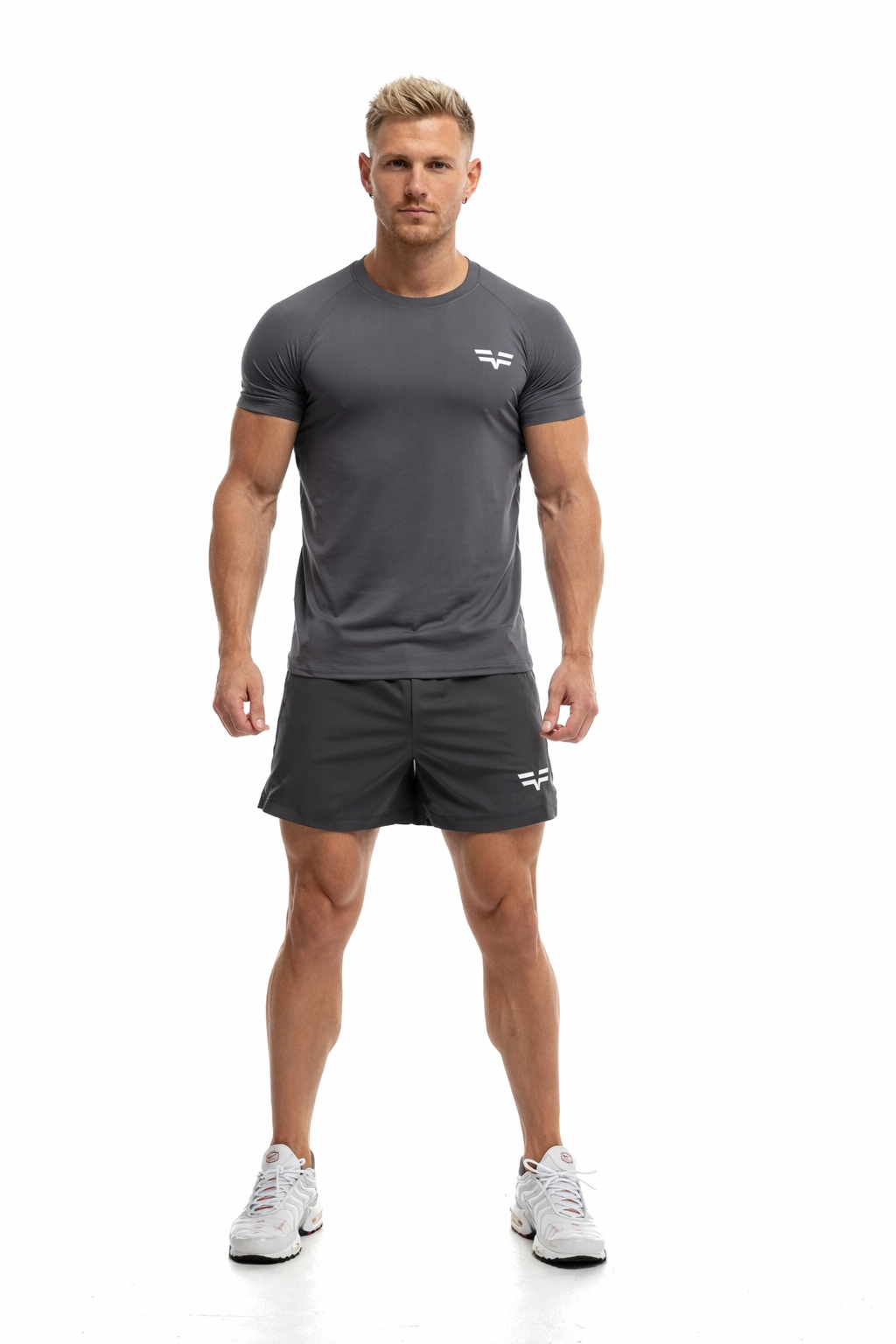 GymFreak Mens 365 T-Shirt - Charcoal