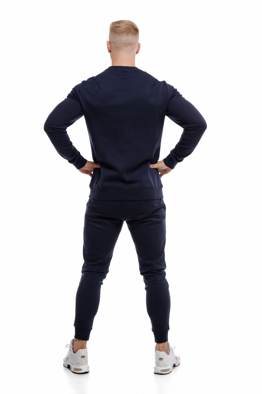 GymFreak Mens Power Sweatshirt - Navy Blue