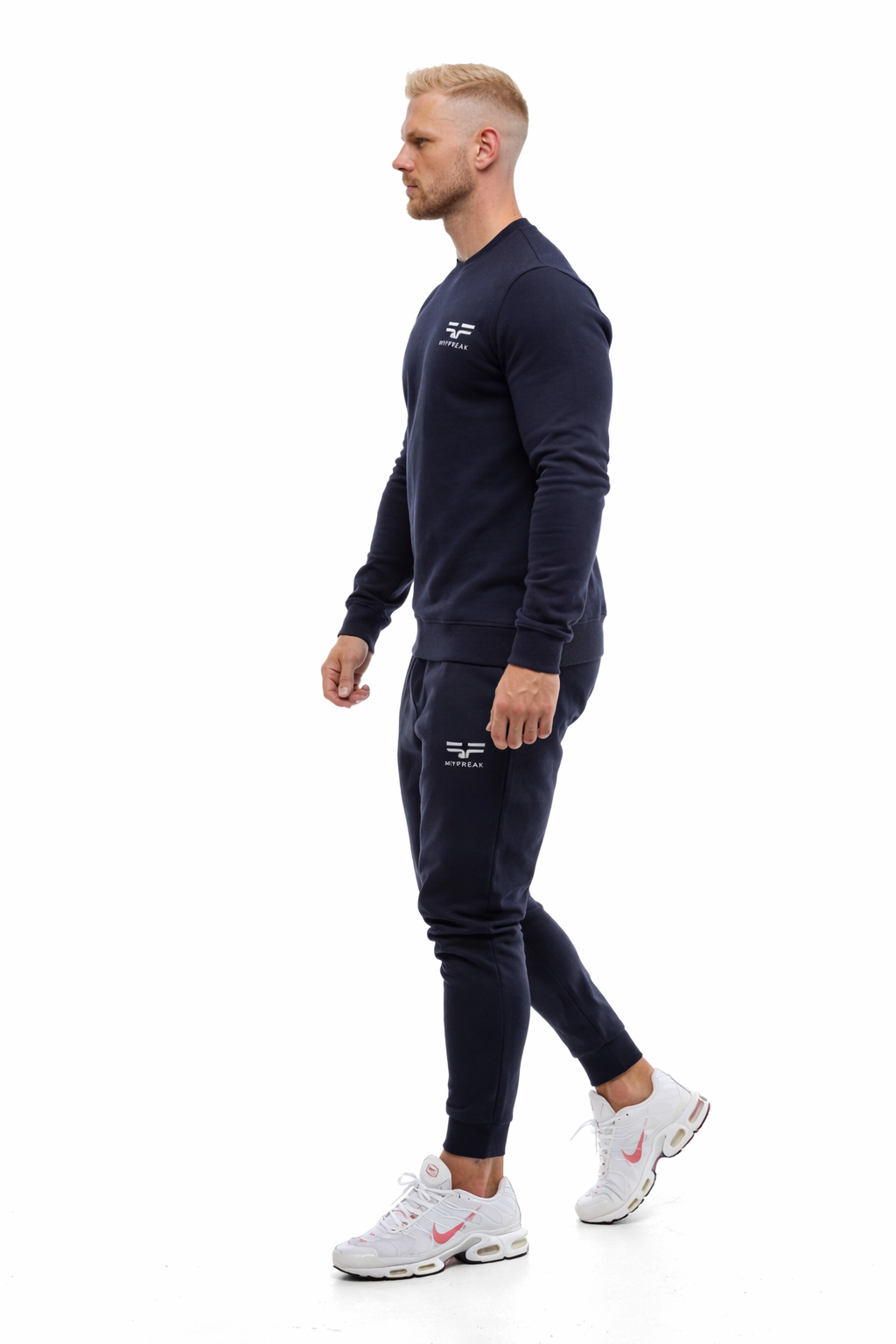 GymFreak Mens Power Sweatshirt - Navy Blue