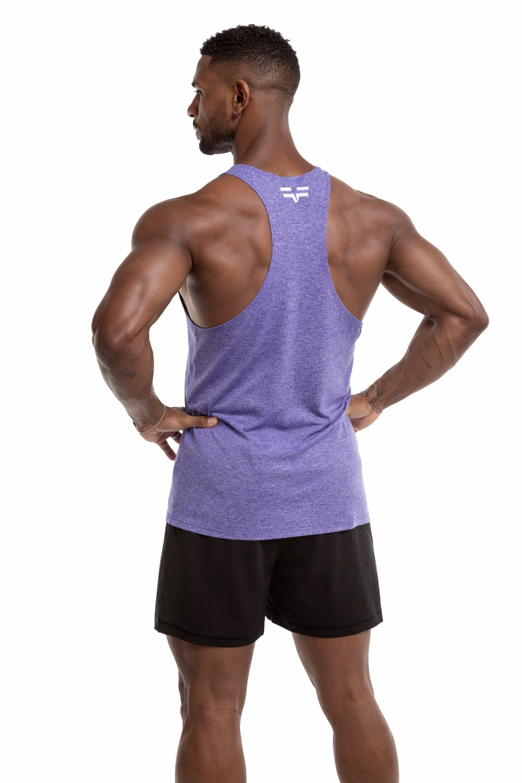 GymFreak Mens Active Vest - Purple