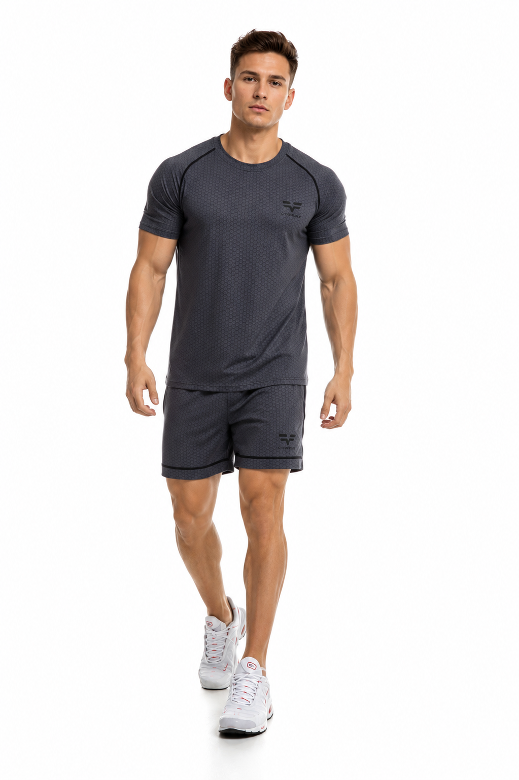 GymFreak Mens HEX T-Shirt - Full Pattern