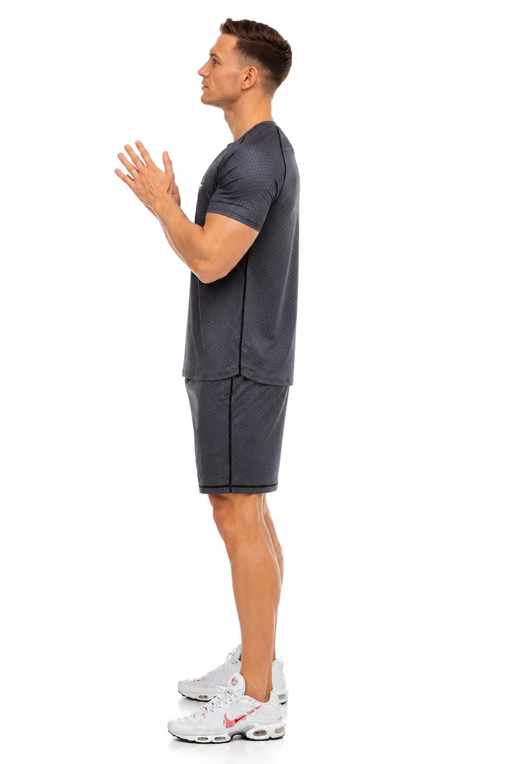 GymFreak Mens HEX T-Shirt - Full Pattern