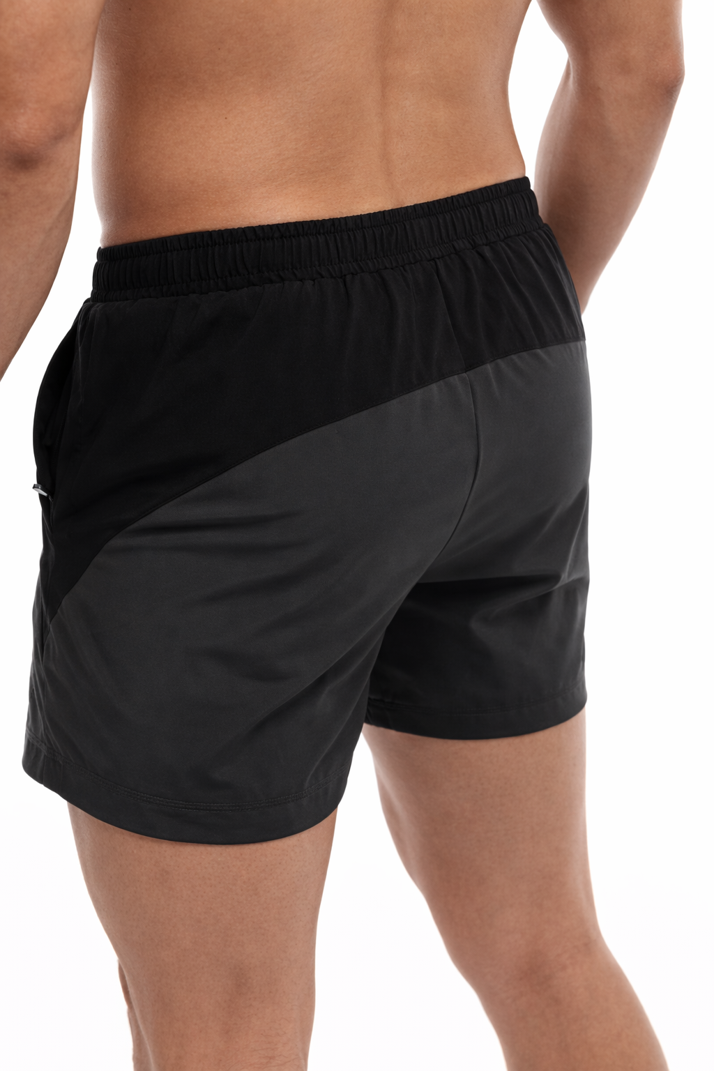GymFreak Mens Pro Shorts - Grey 3.5 inch