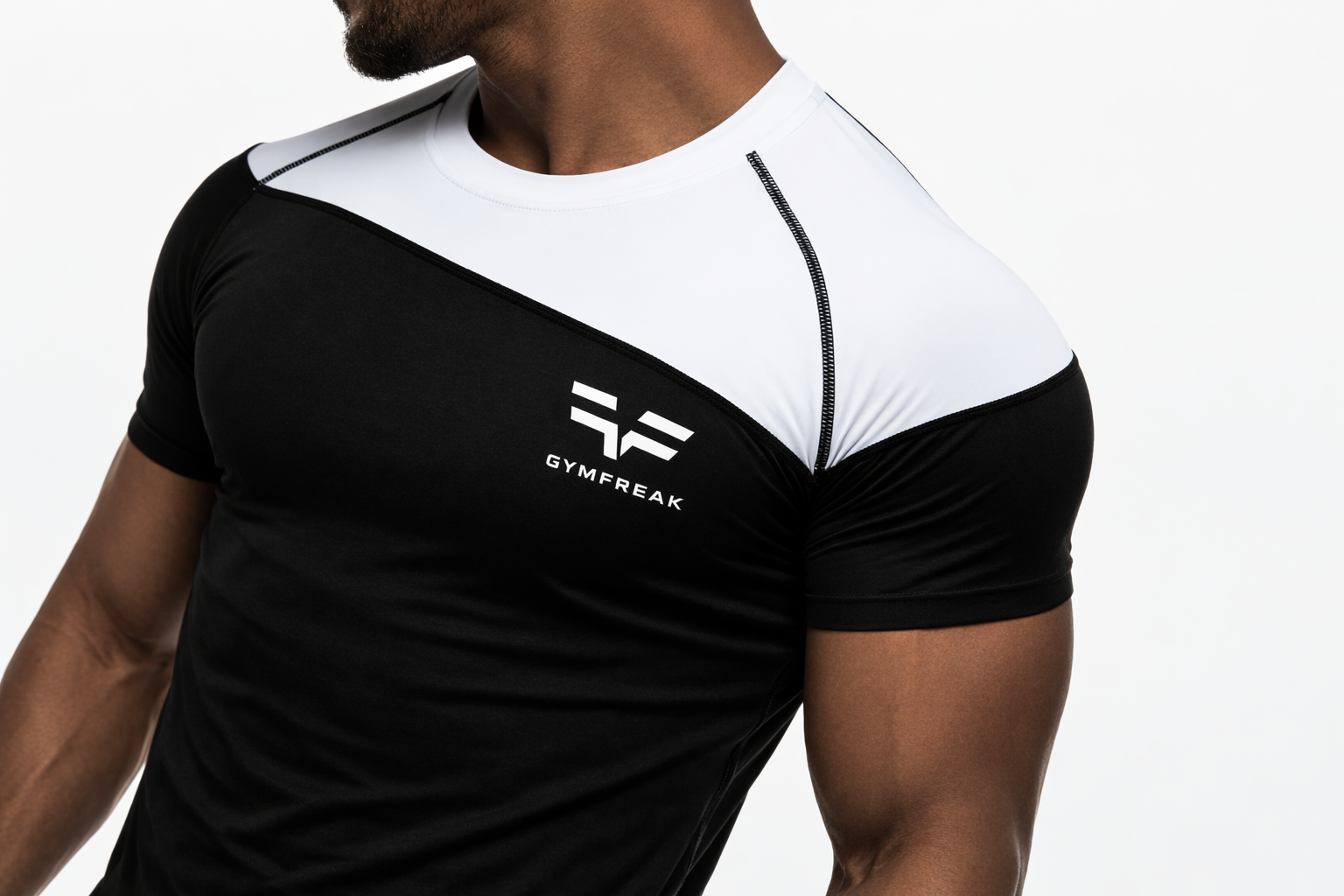 GymFreak Mens Pro T-Shirt - Black