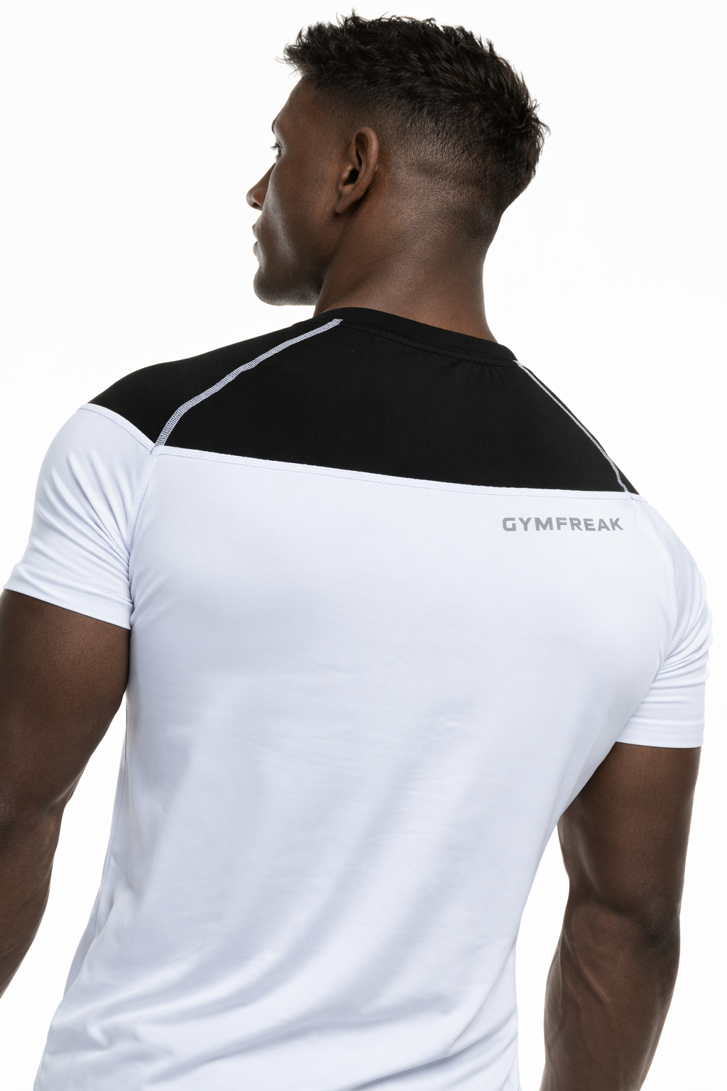 GymFreak Mens Pro T-Shirt - White