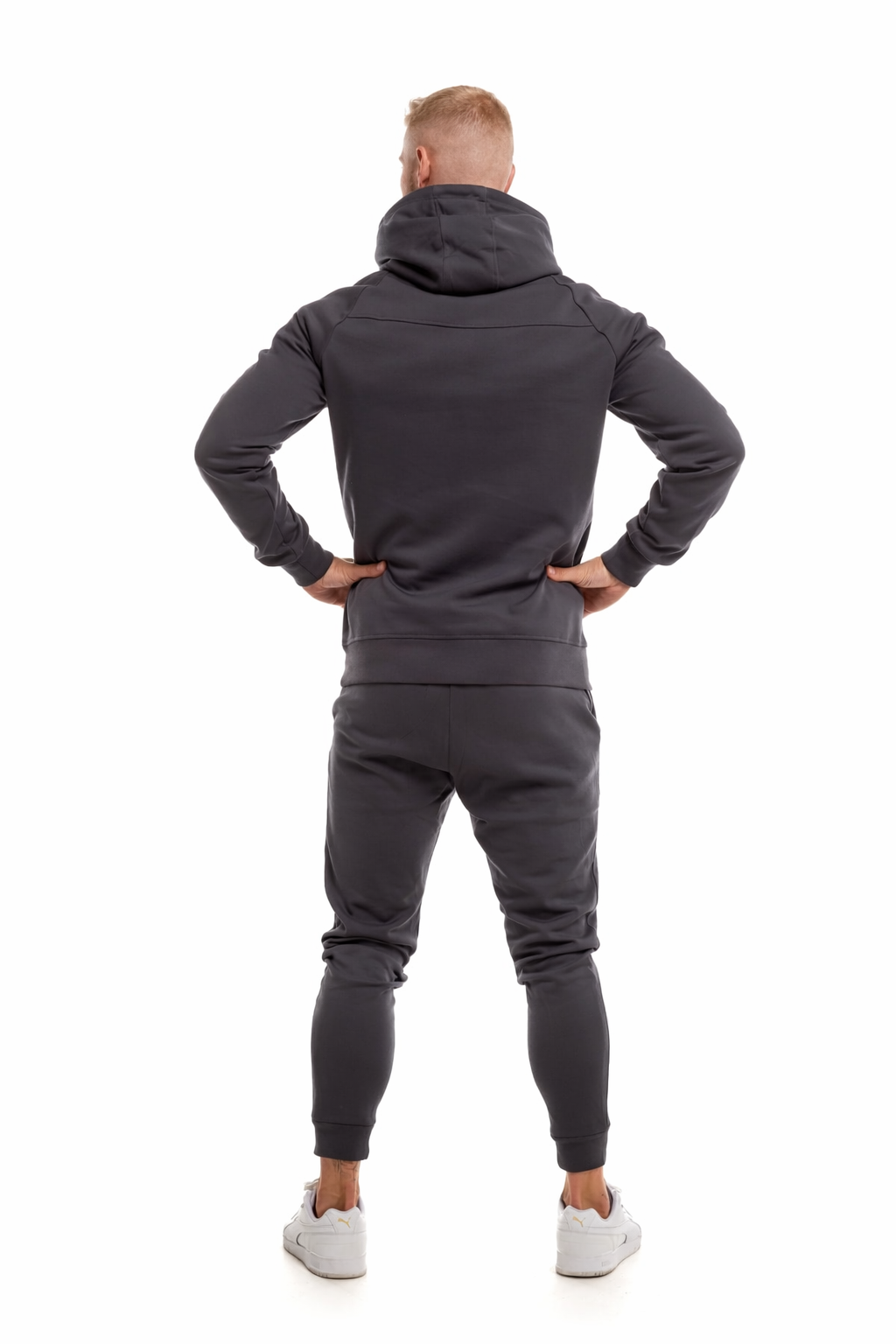 GymFreak Mens Power Hoodie - Charcoal
