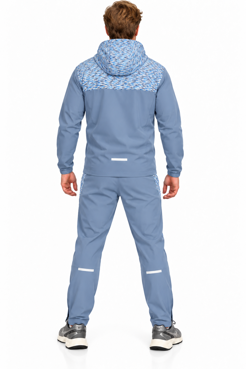 GymFreak Mens PRIME Jacket - Sky Blue