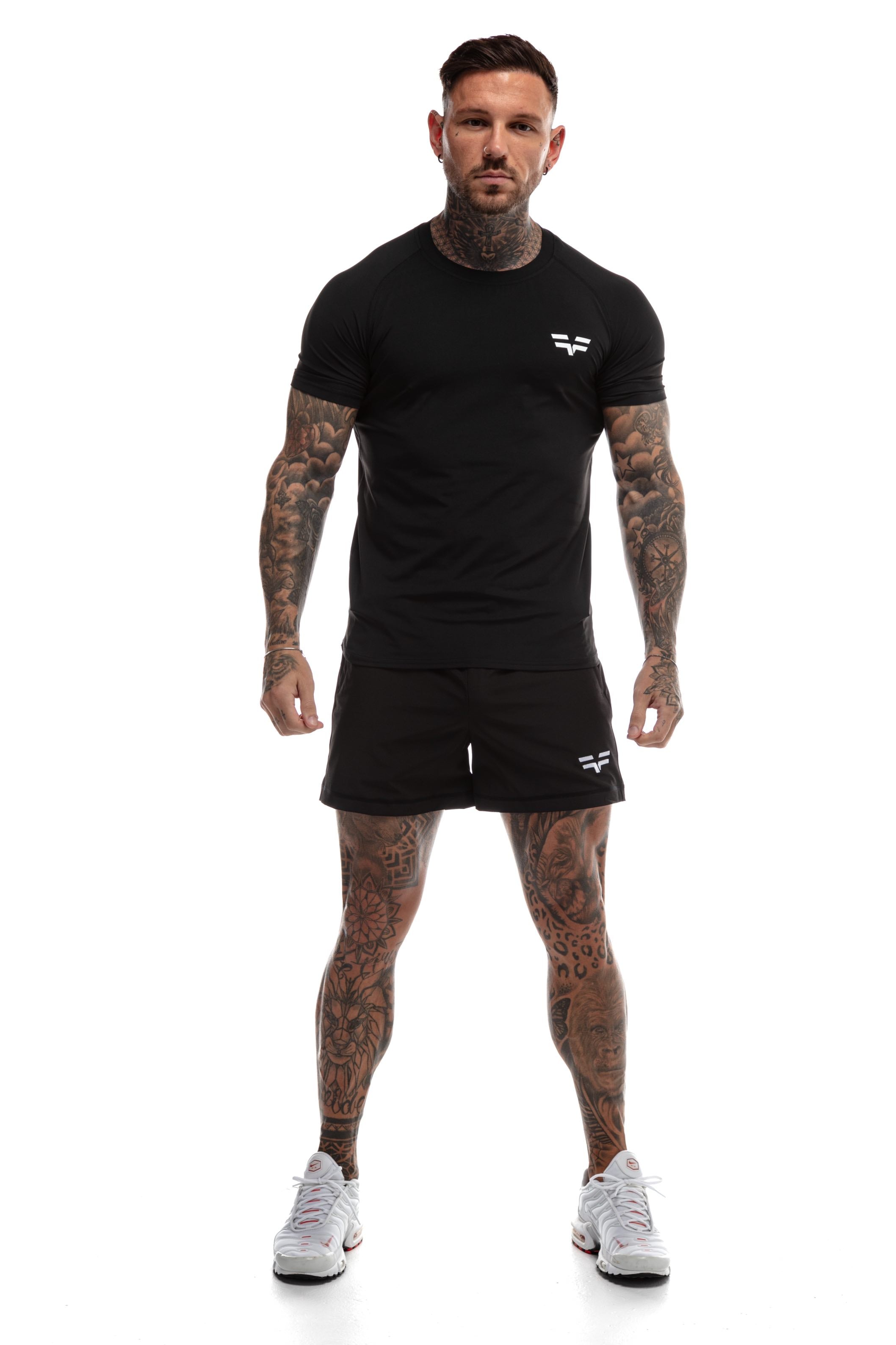 GymFreak Mens 365 T-Shirt - Black