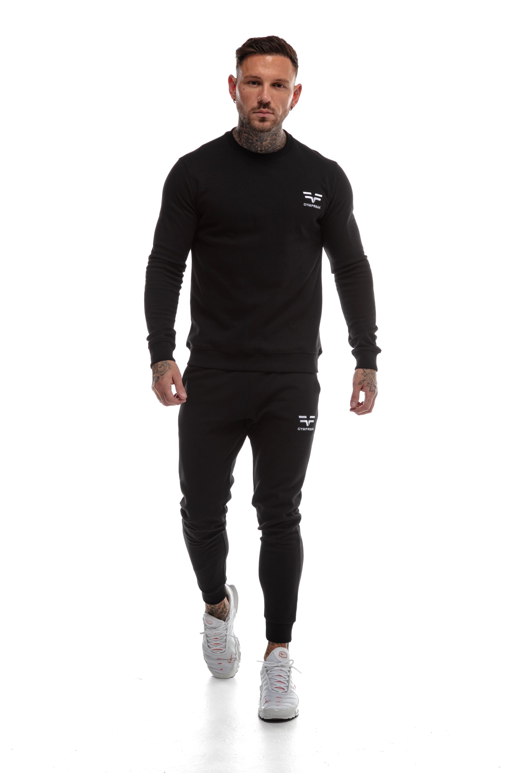 GymFreak Mens Power Joggers - Black