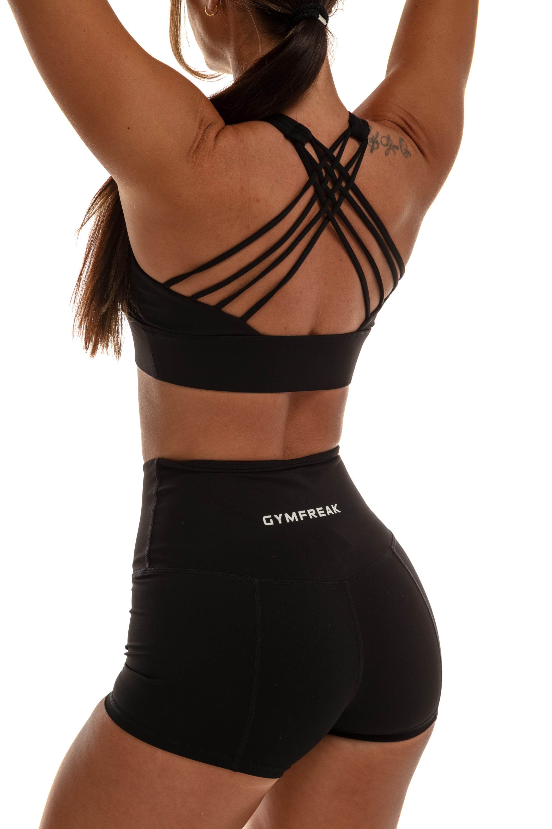 GymFreak Women's Vision Bra - Black