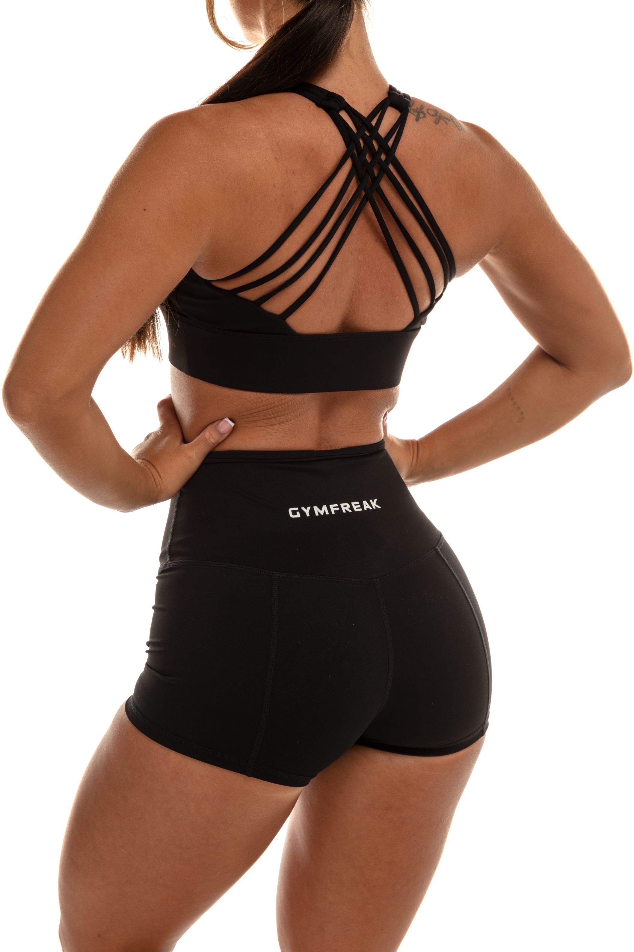 GymFreak Women's Vision Bra - Black