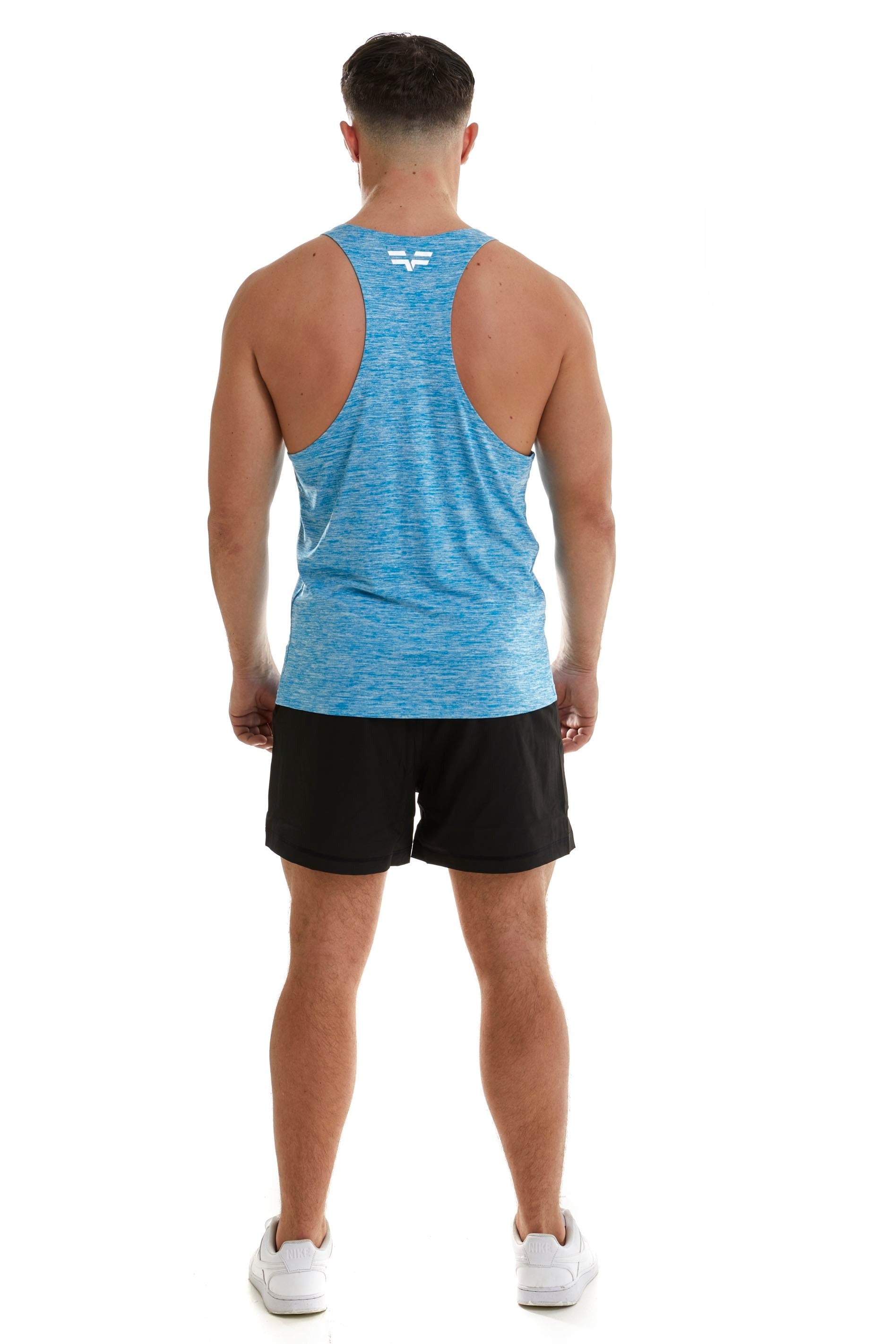 GymFreak Mens Active Vest - Blue