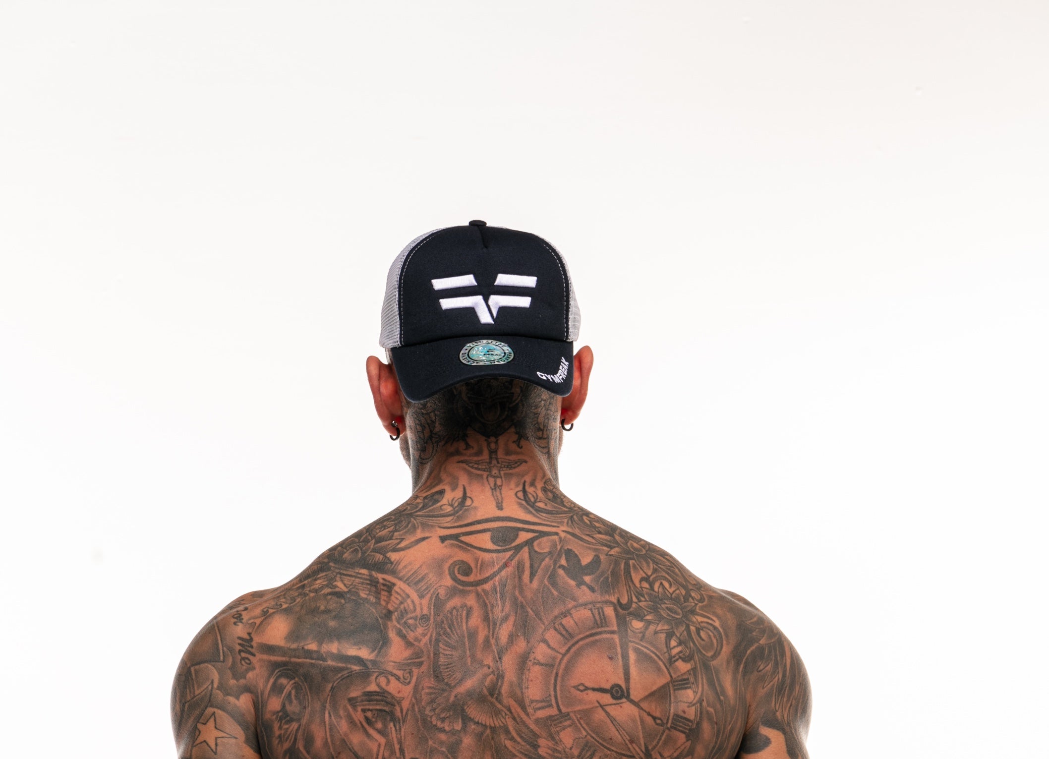 GymFreak Active Cap - Blue/White