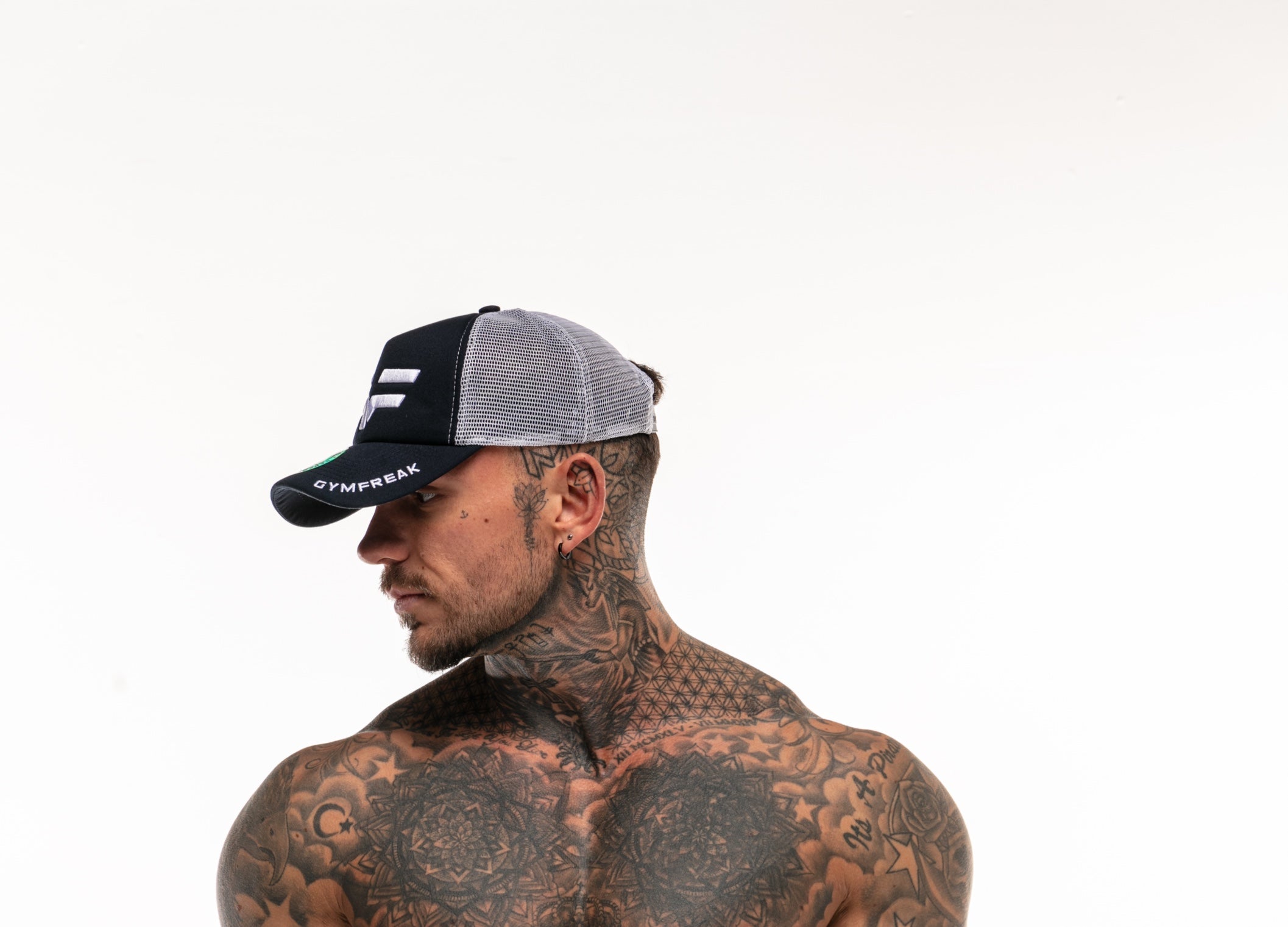 GymFreak Active Cap - Blue/White