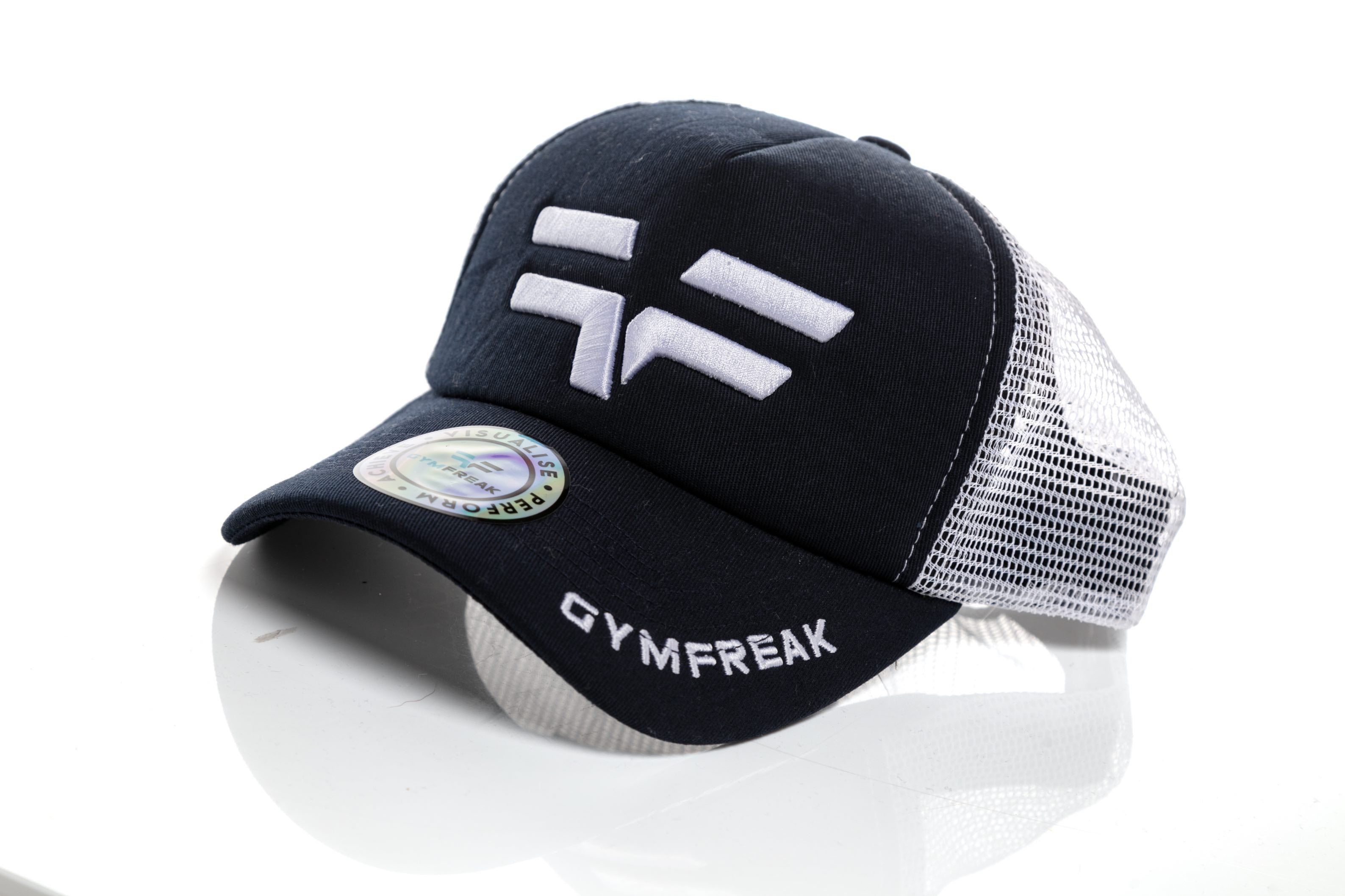 GymFreak Active Cap - Blue/White