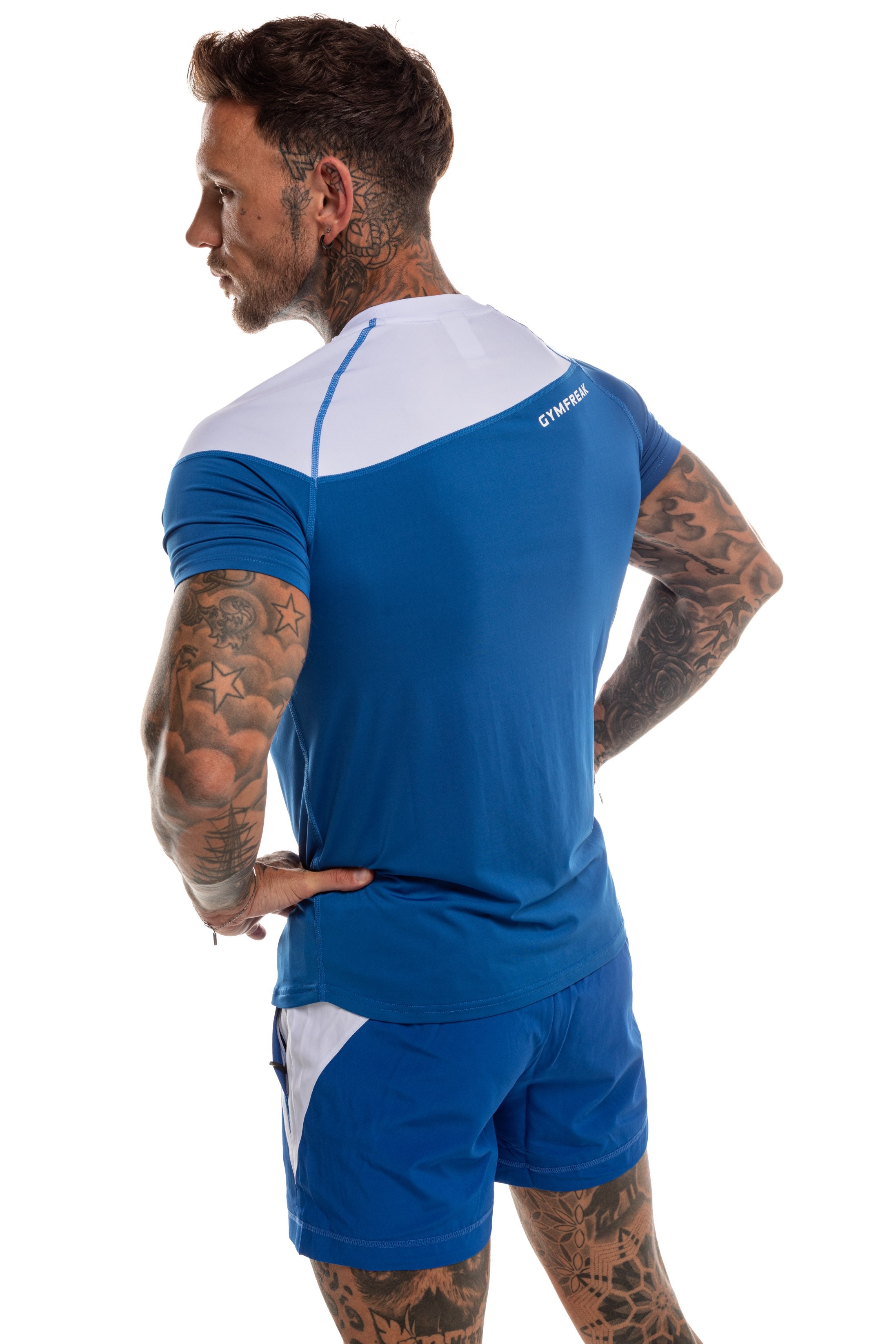 GymFreak Mens Pro T-Shirt - Blue