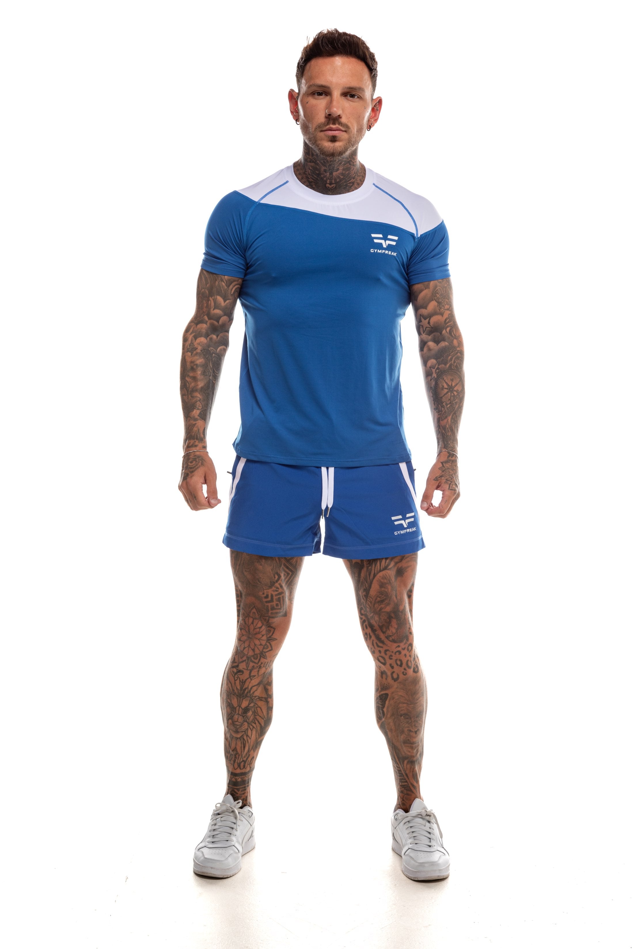 GymFreak Mens Pro T-Shirt - Blue