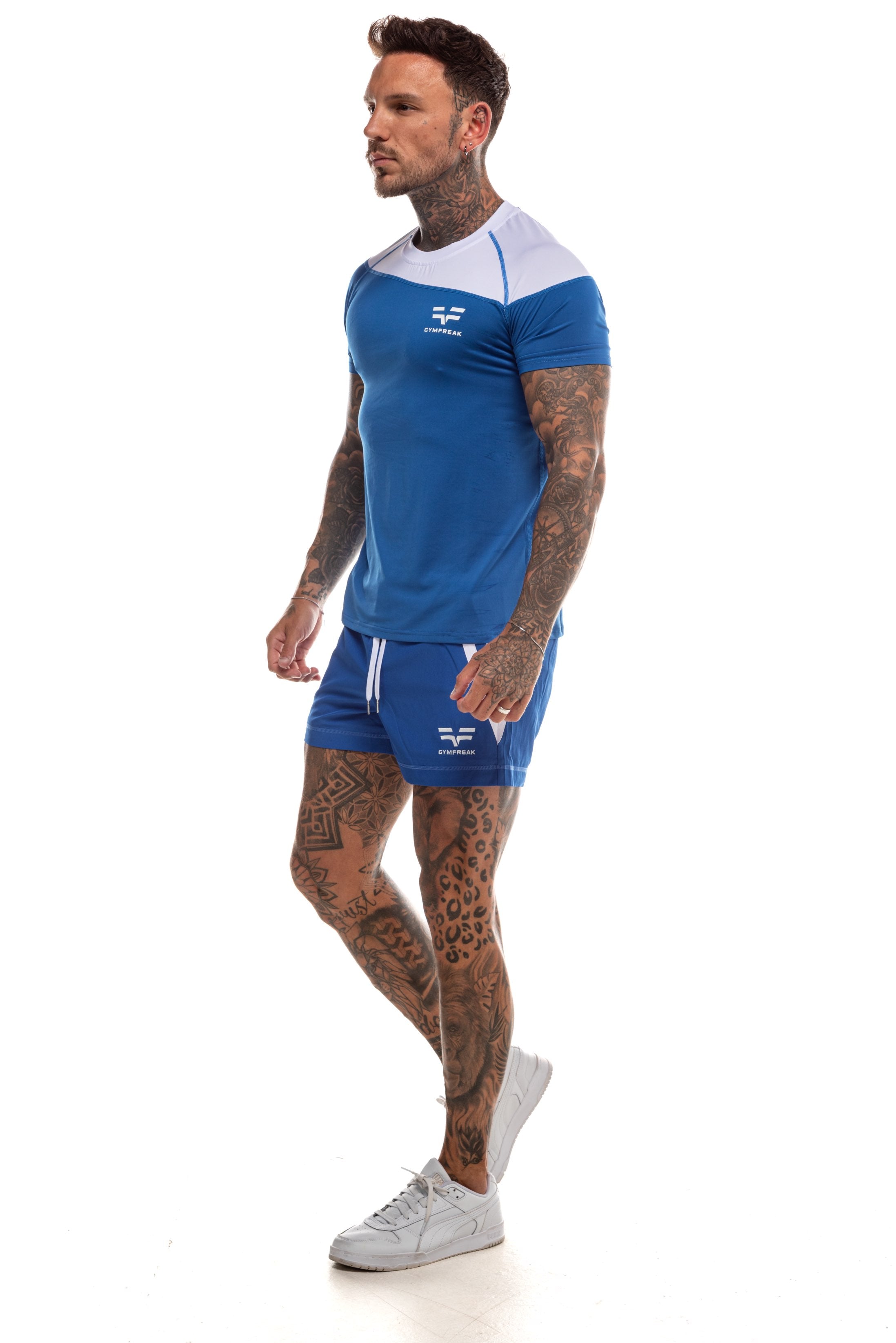 GymFreak Mens Pro T-Shirt - Blue