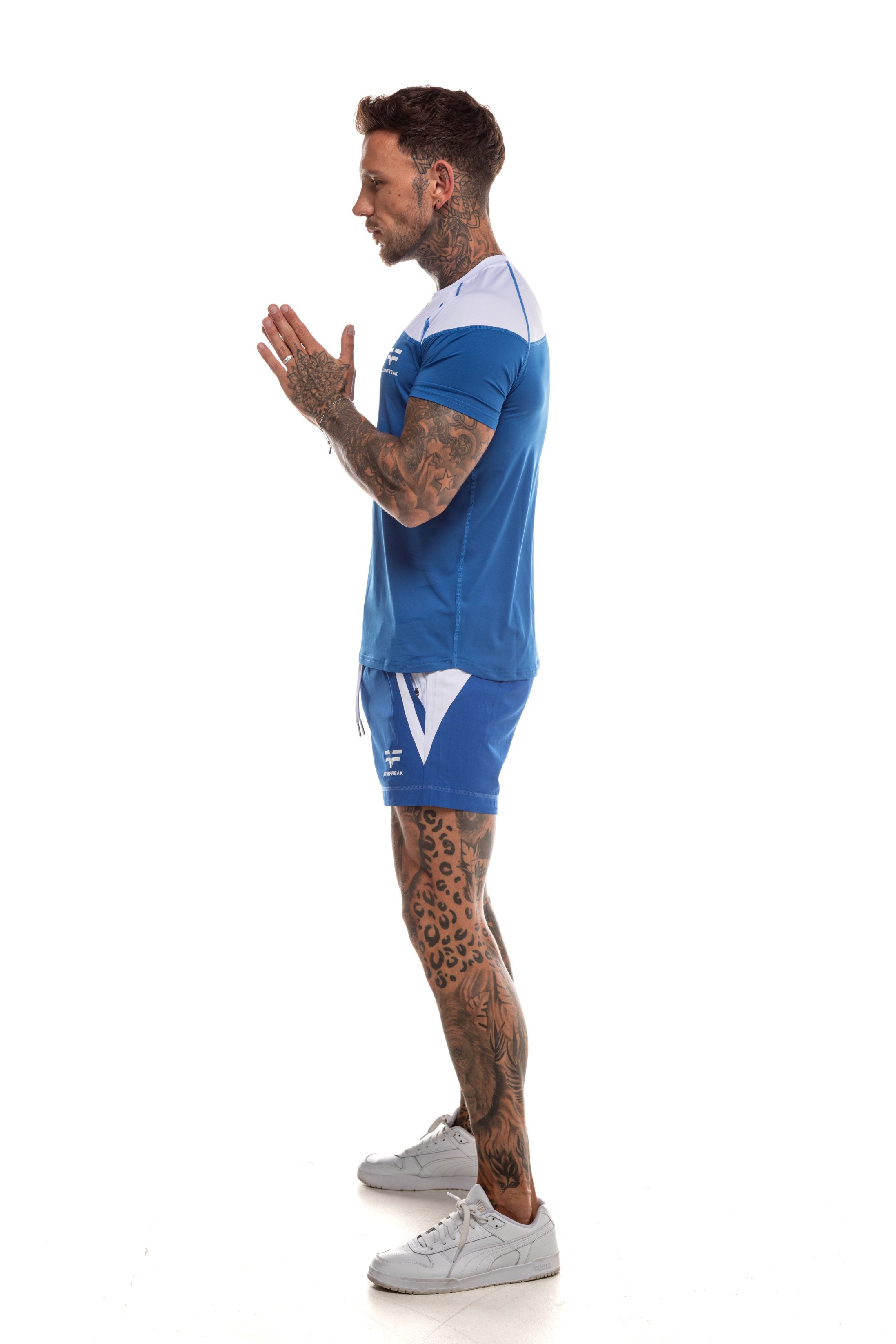 GymFreak Mens Pro T-Shirt - Blue