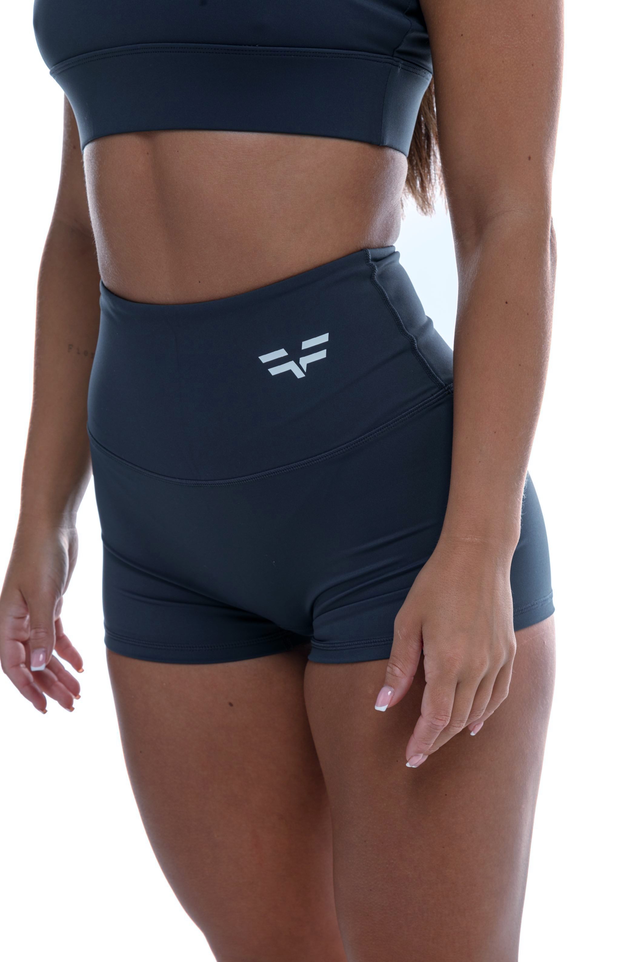 GymFreak Women's Vision Shorts - 2 inch Blue