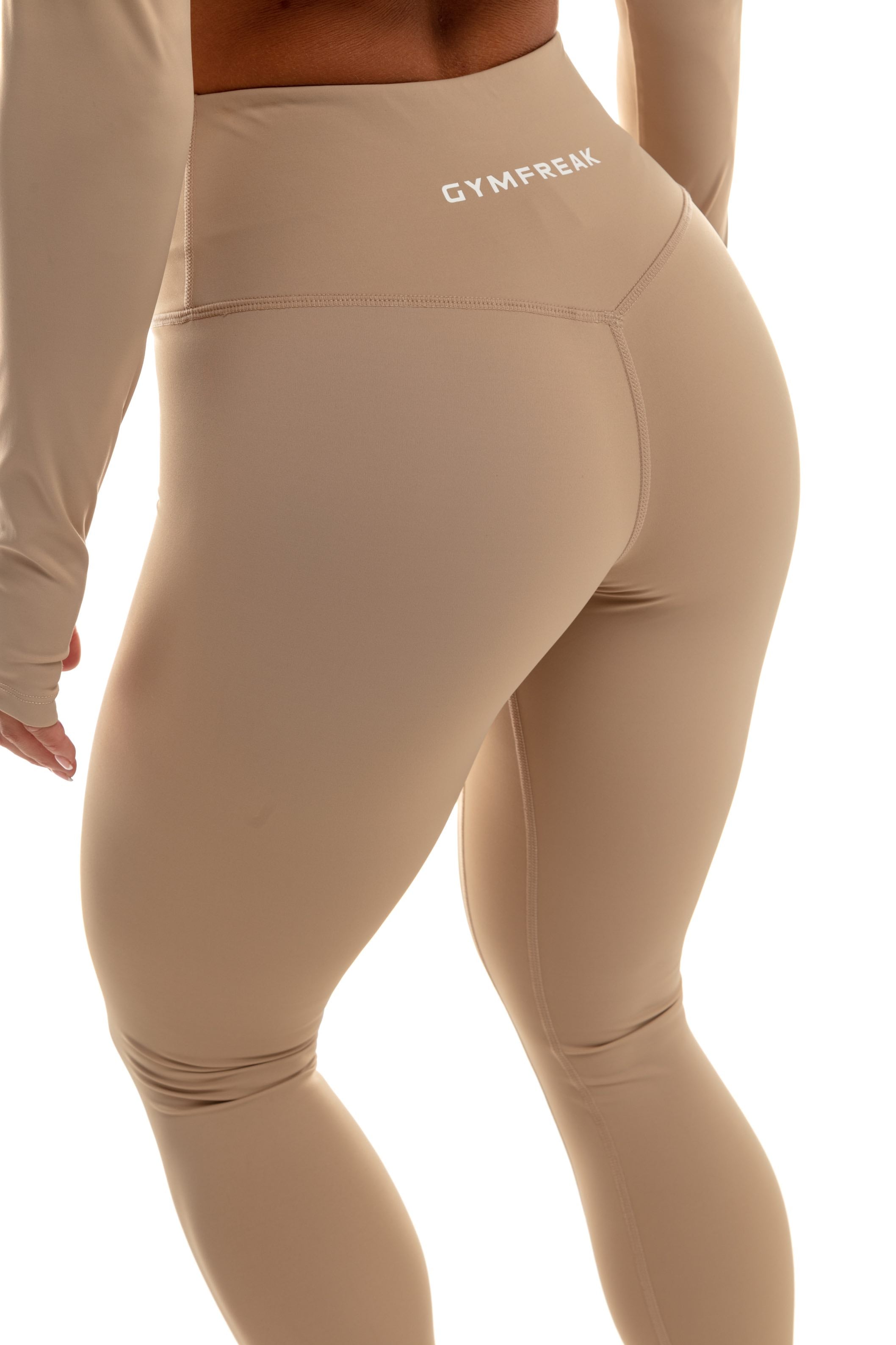 GymFreak Women's Vision Leggings - Sand