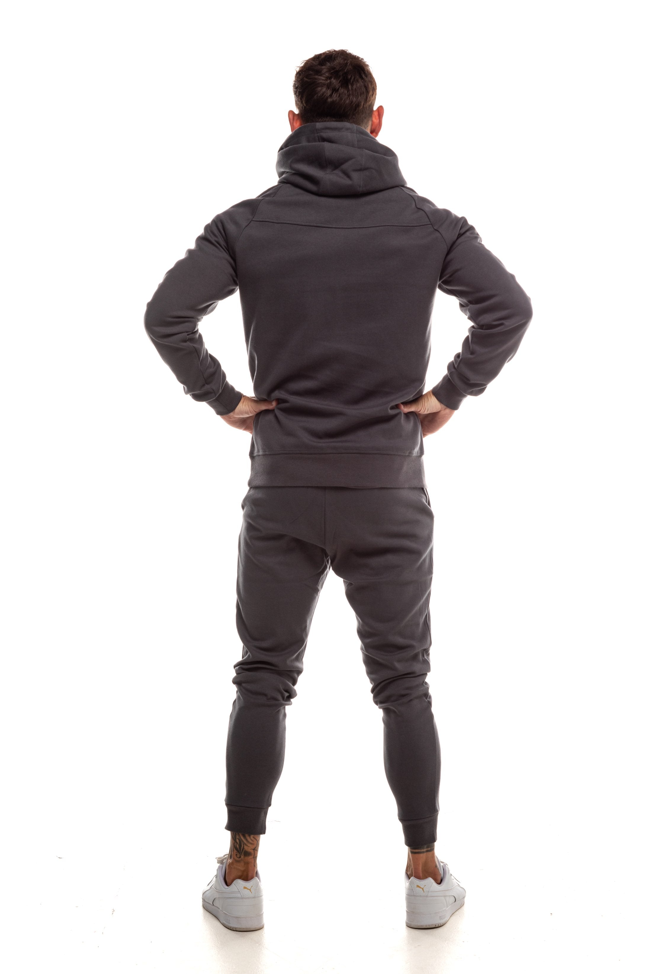 GymFreak Mens Power Hoodie - Charcoal