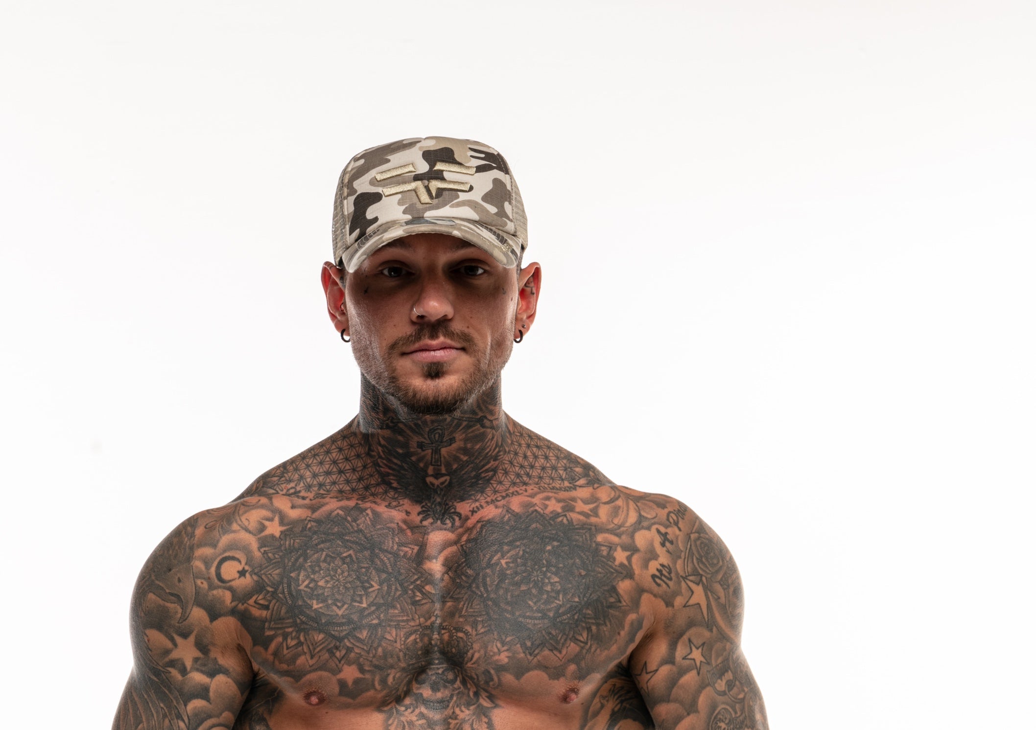 GymFreak Active Cap - Sand/Camo