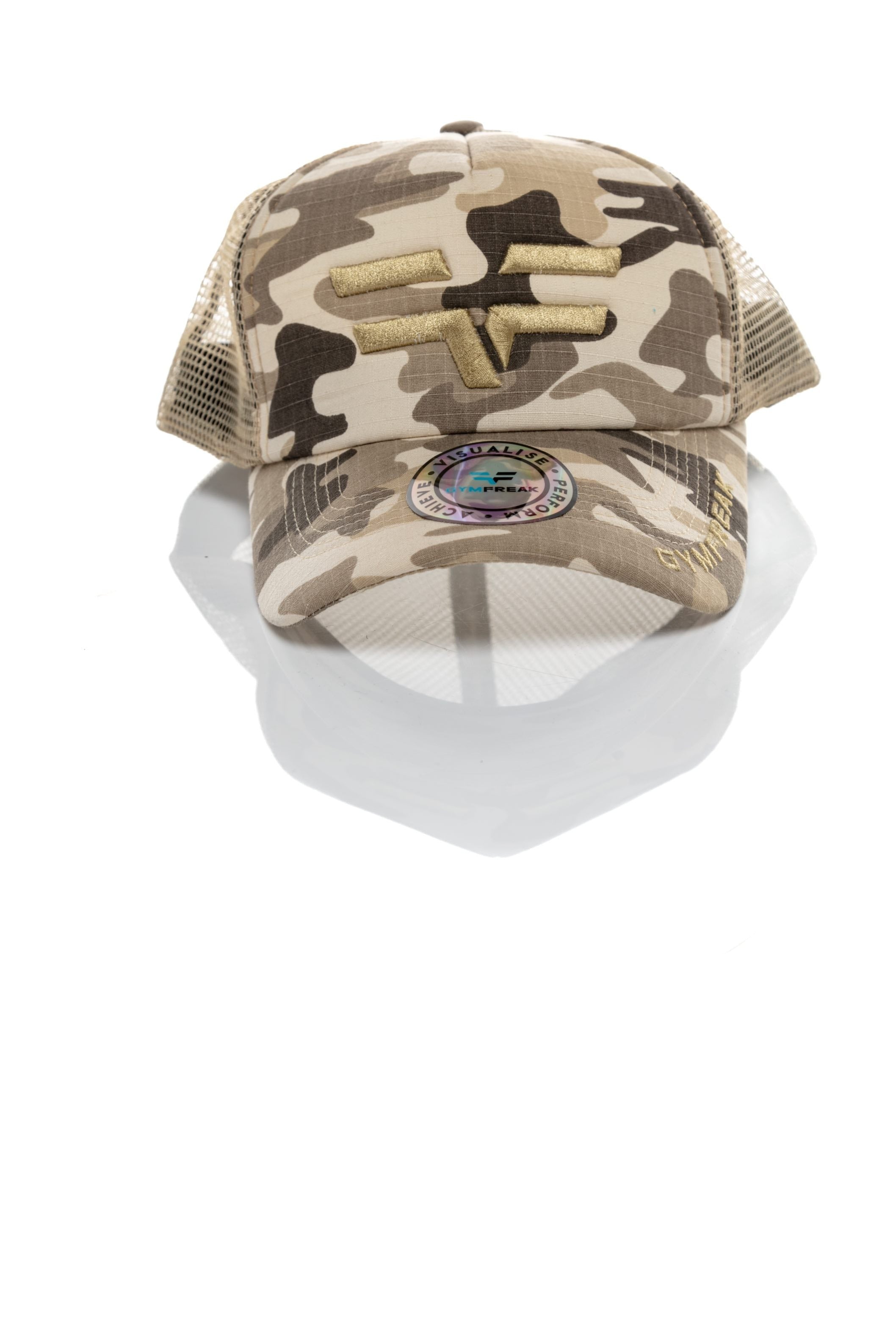 GymFreak Active Cap - Sand/Camo