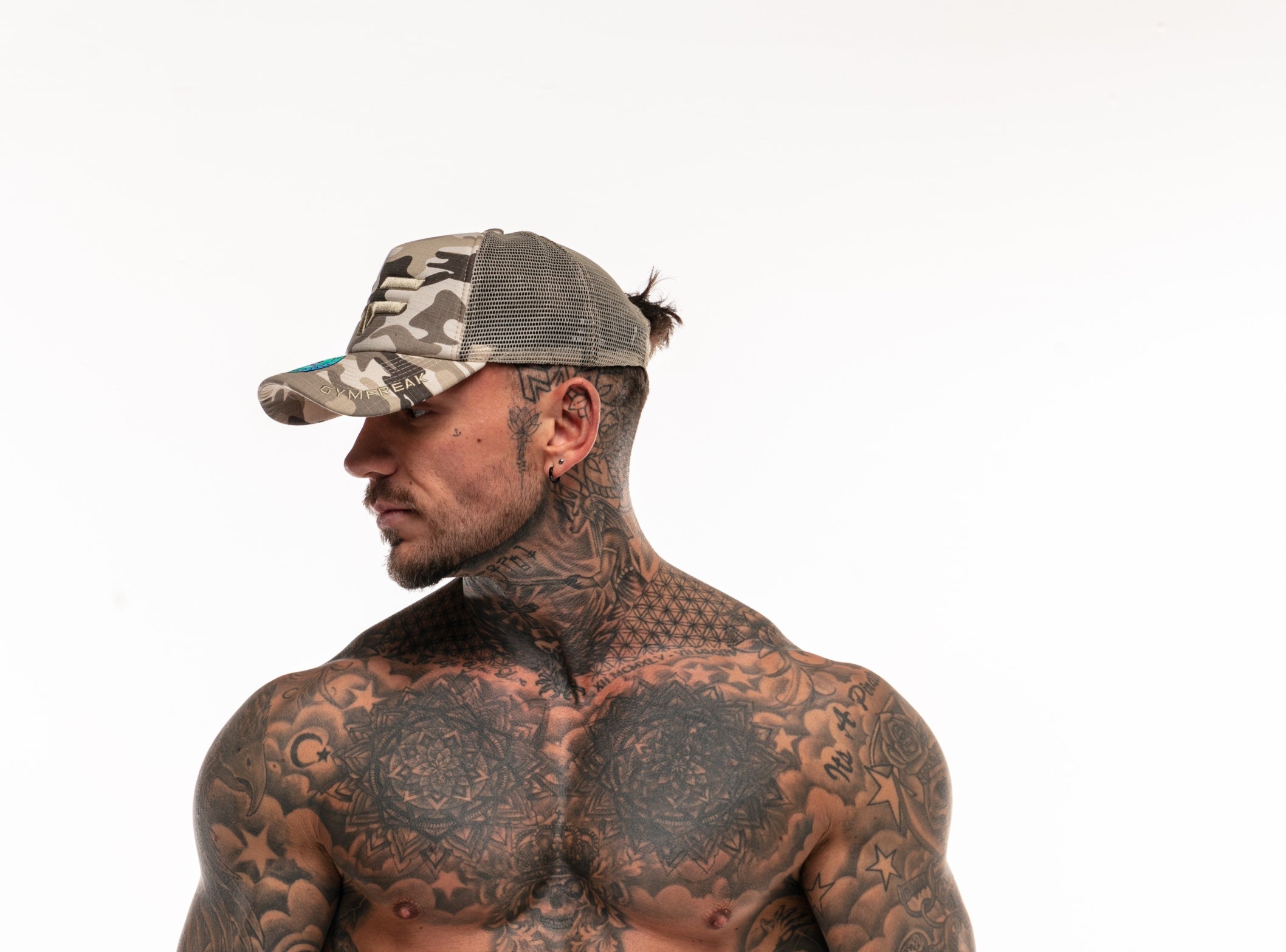 GymFreak Active Cap - Sand/Camo