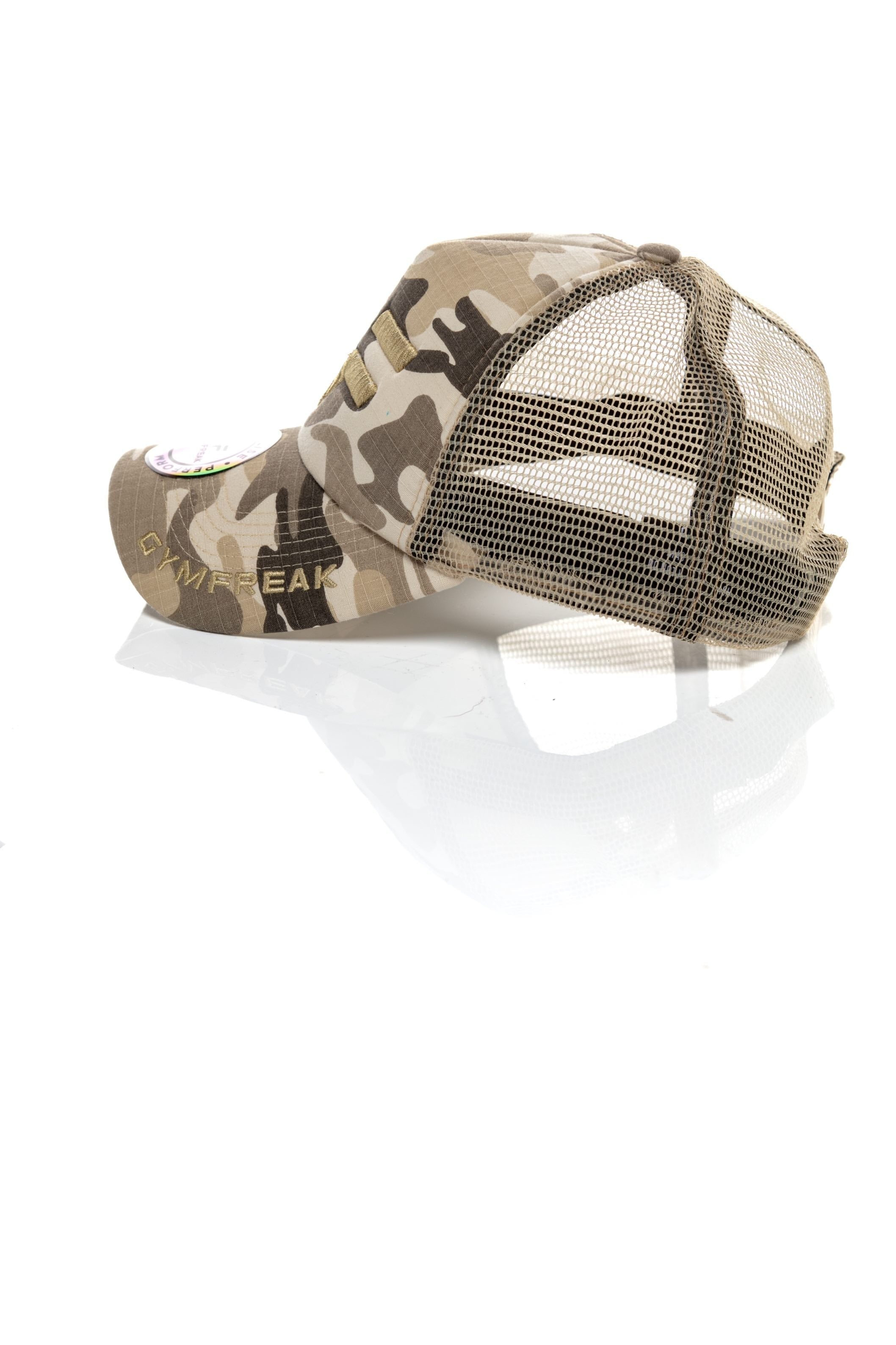 GymFreak Active Cap - Sand/Camo