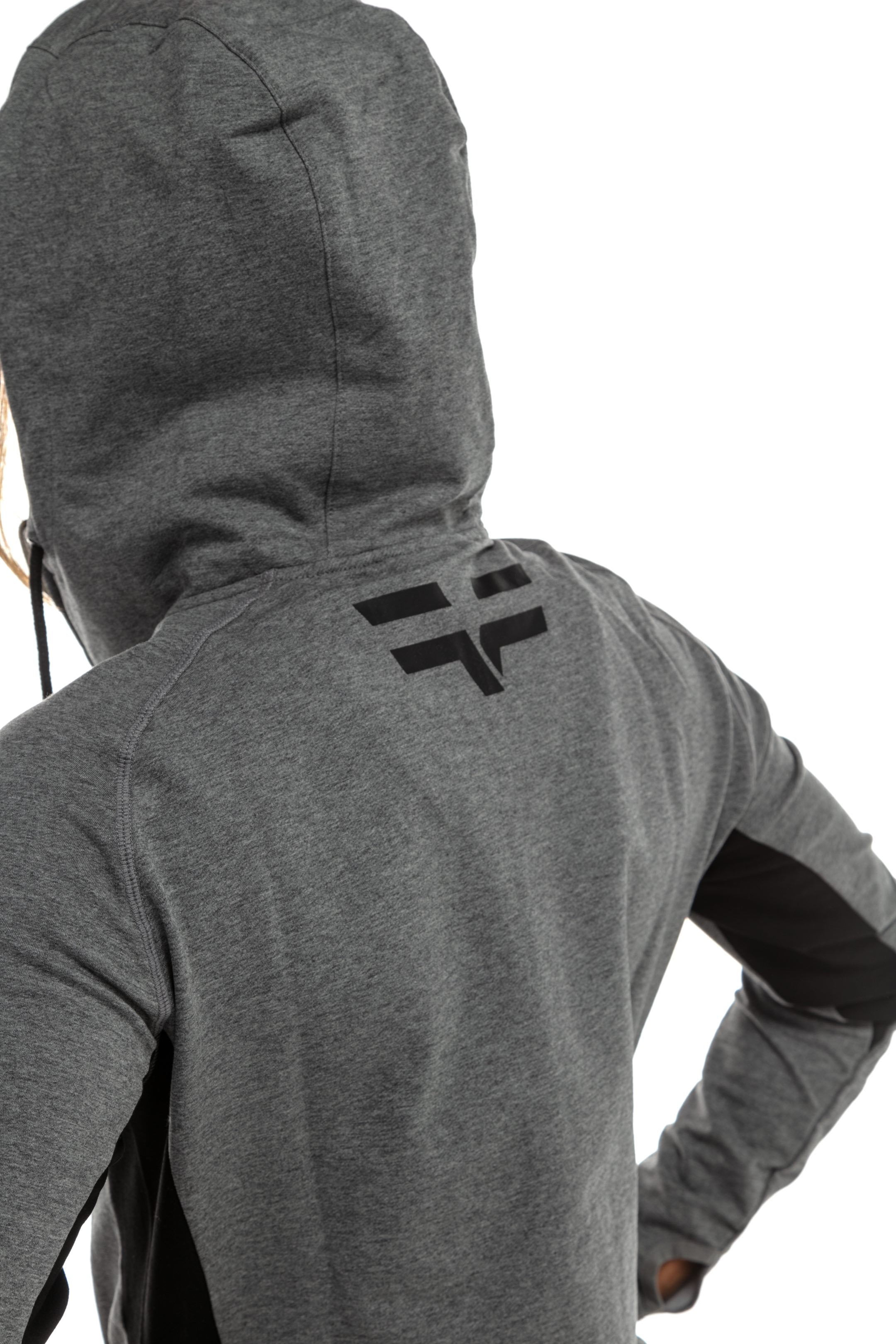 GymFreak Womens Active Hoodie - Grey