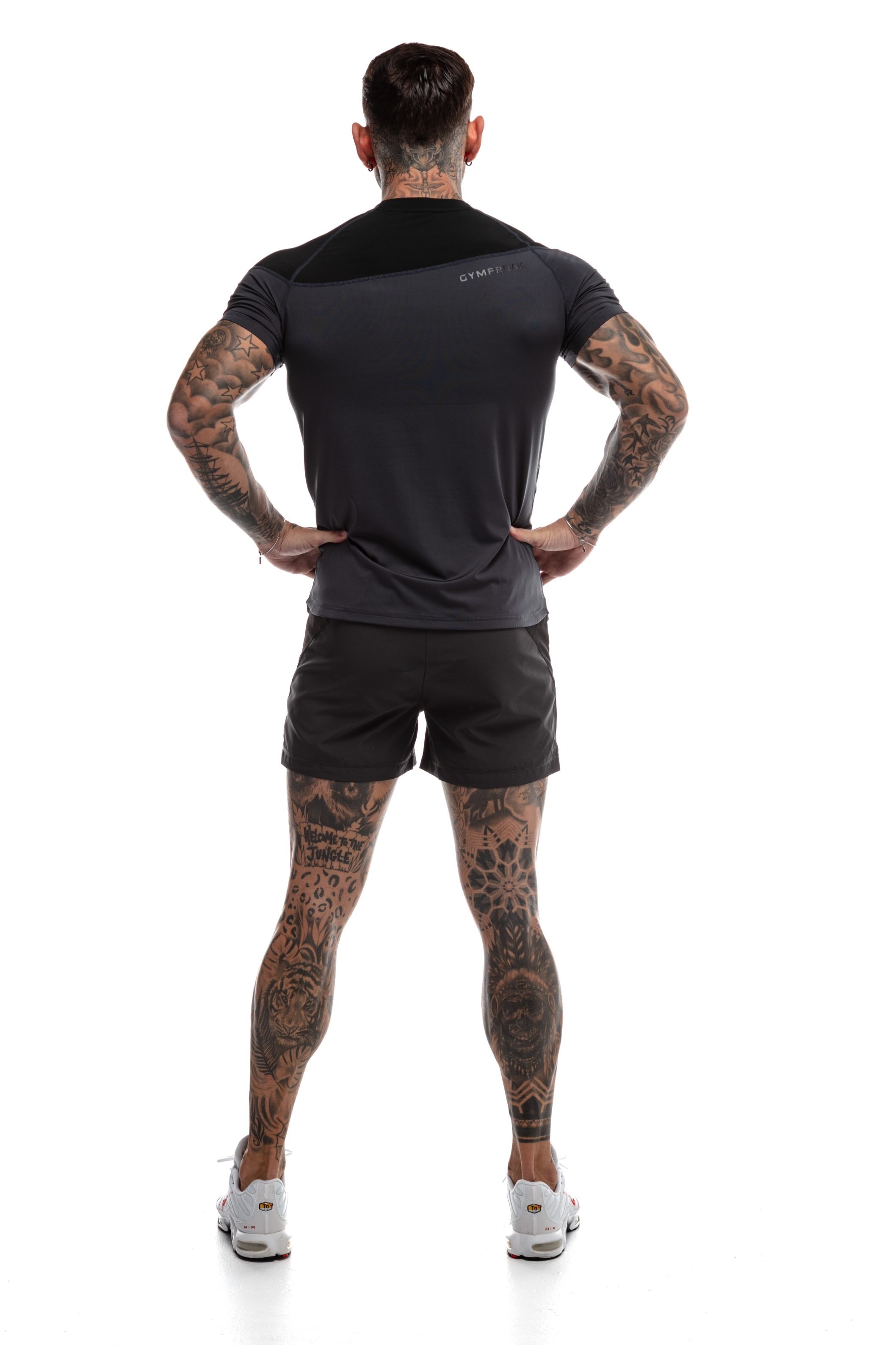 GymFreak Mens Pro T-Shirt - Grey