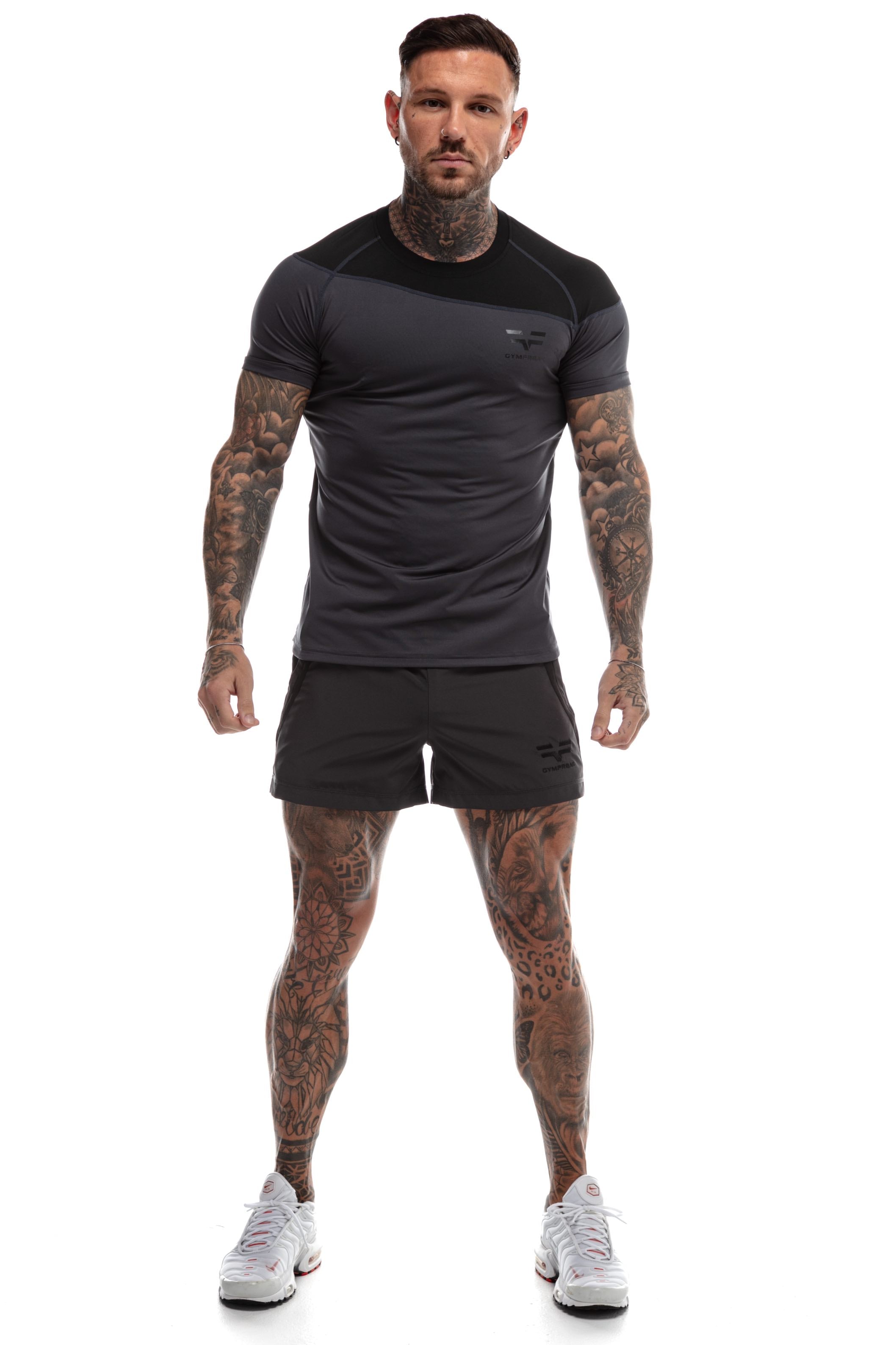 GymFreak Mens Pro T-Shirt - Grey