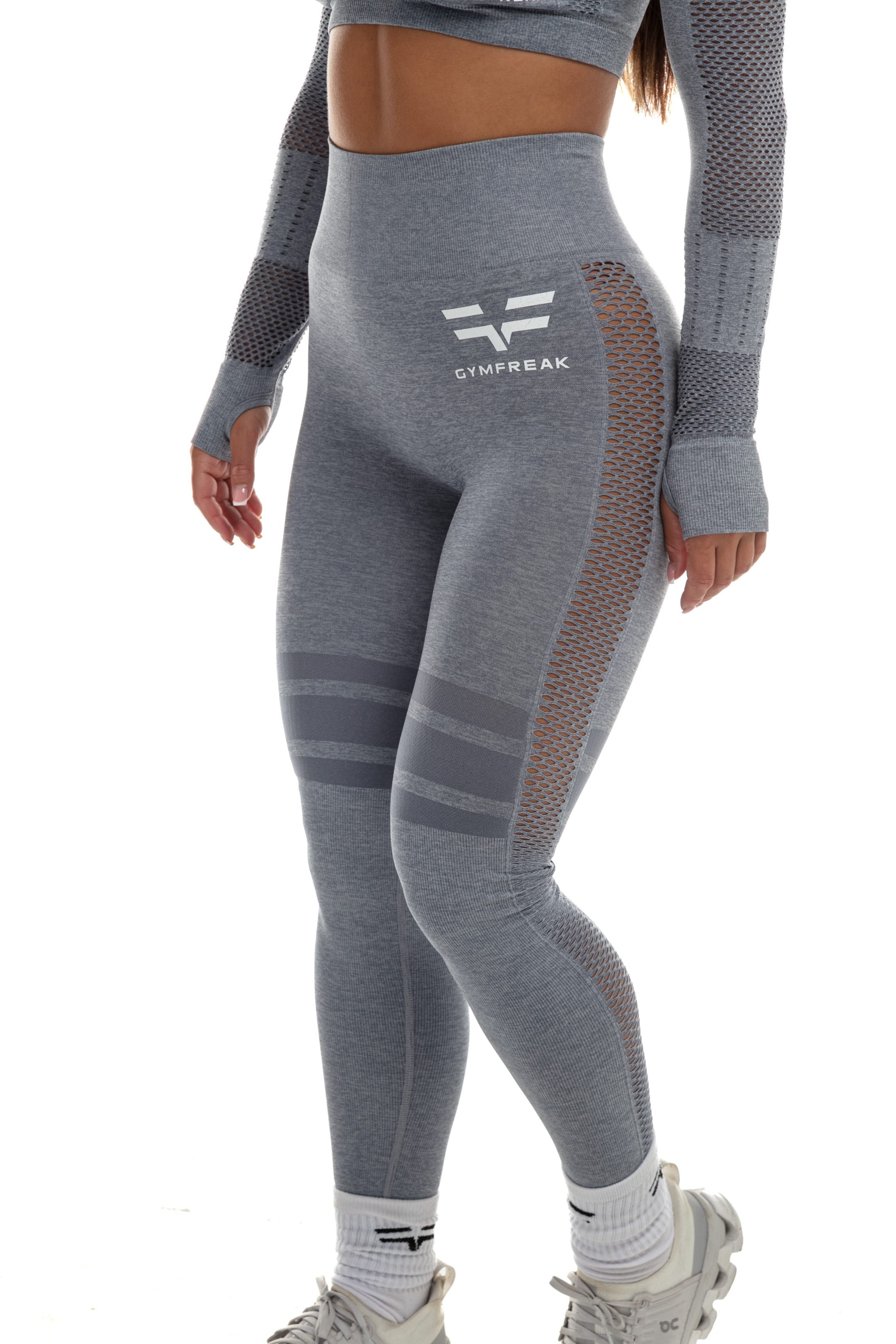 GymFreak Womens Yoga Set - Grey