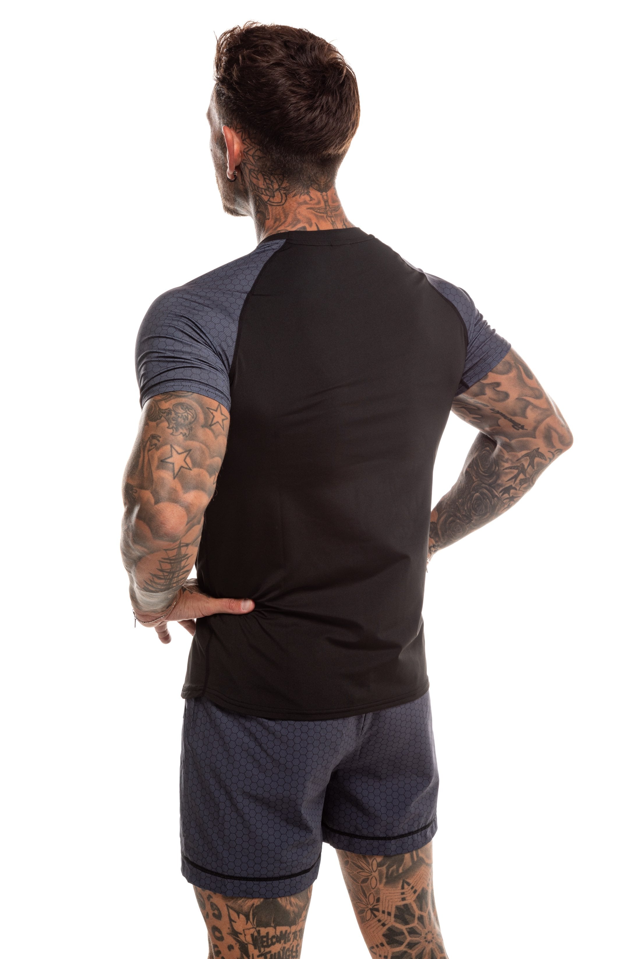GymFreak Mens HEX T-Shirt - Sleeves