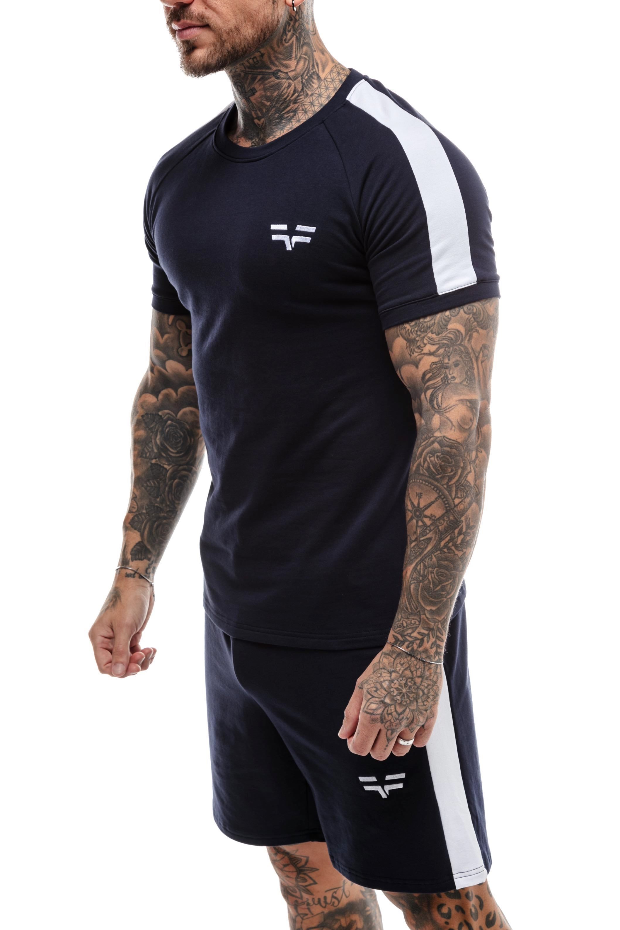 GymFreak Icon Range T-Shirt - Navy Blue