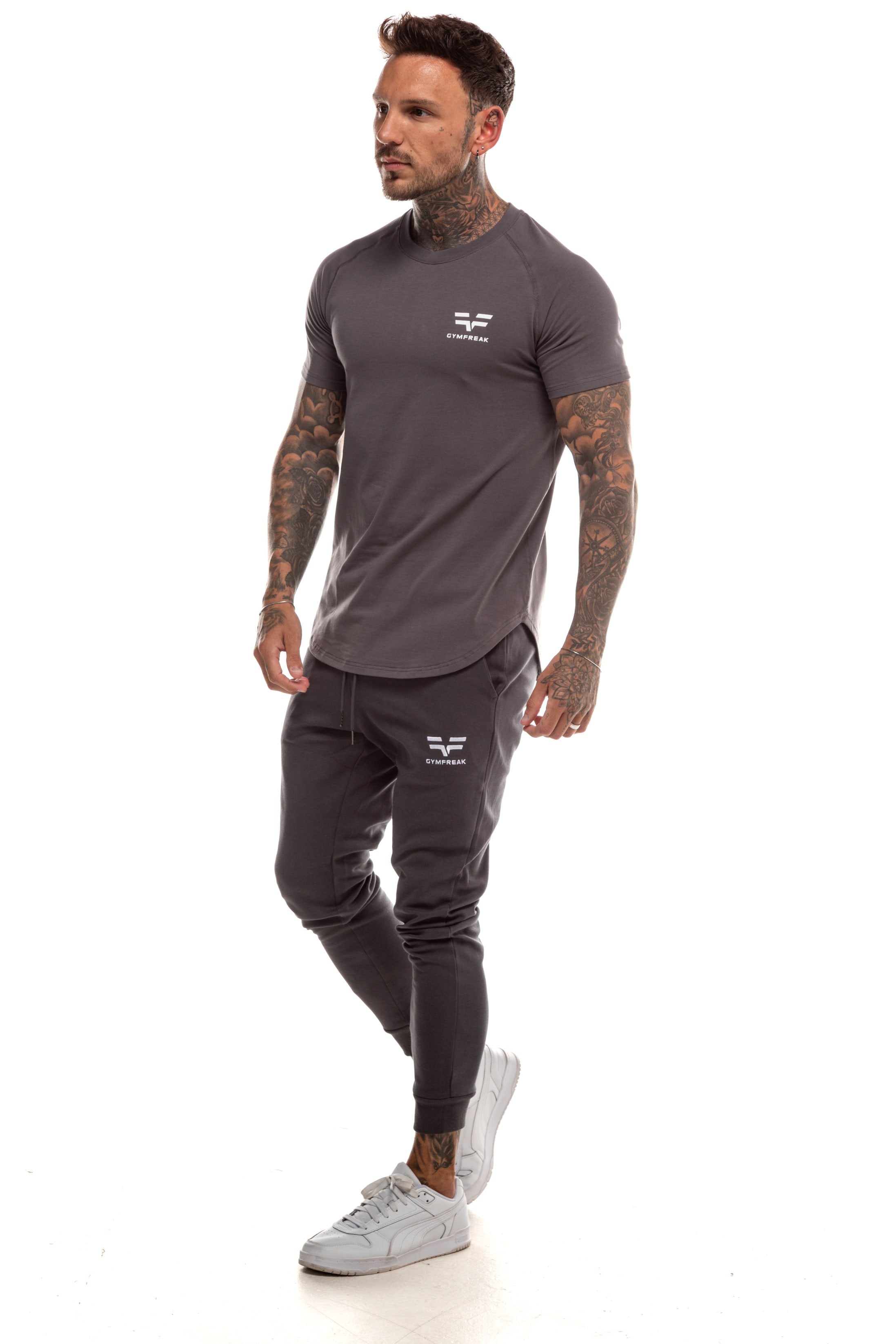 GymFreak Mens Members T-shirt - Charcoal
