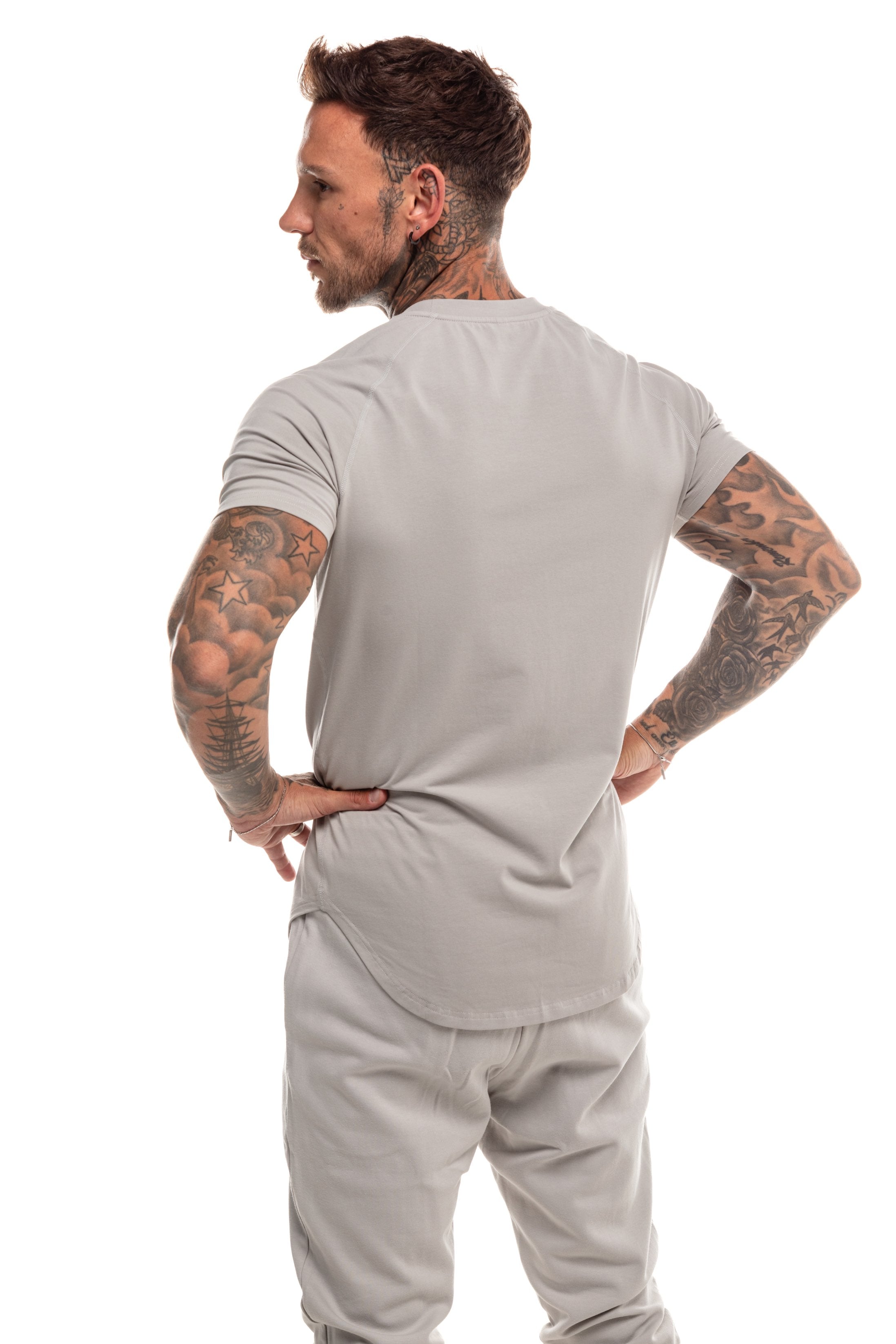 GymFreak Mens Members T-shirt - Light Grey