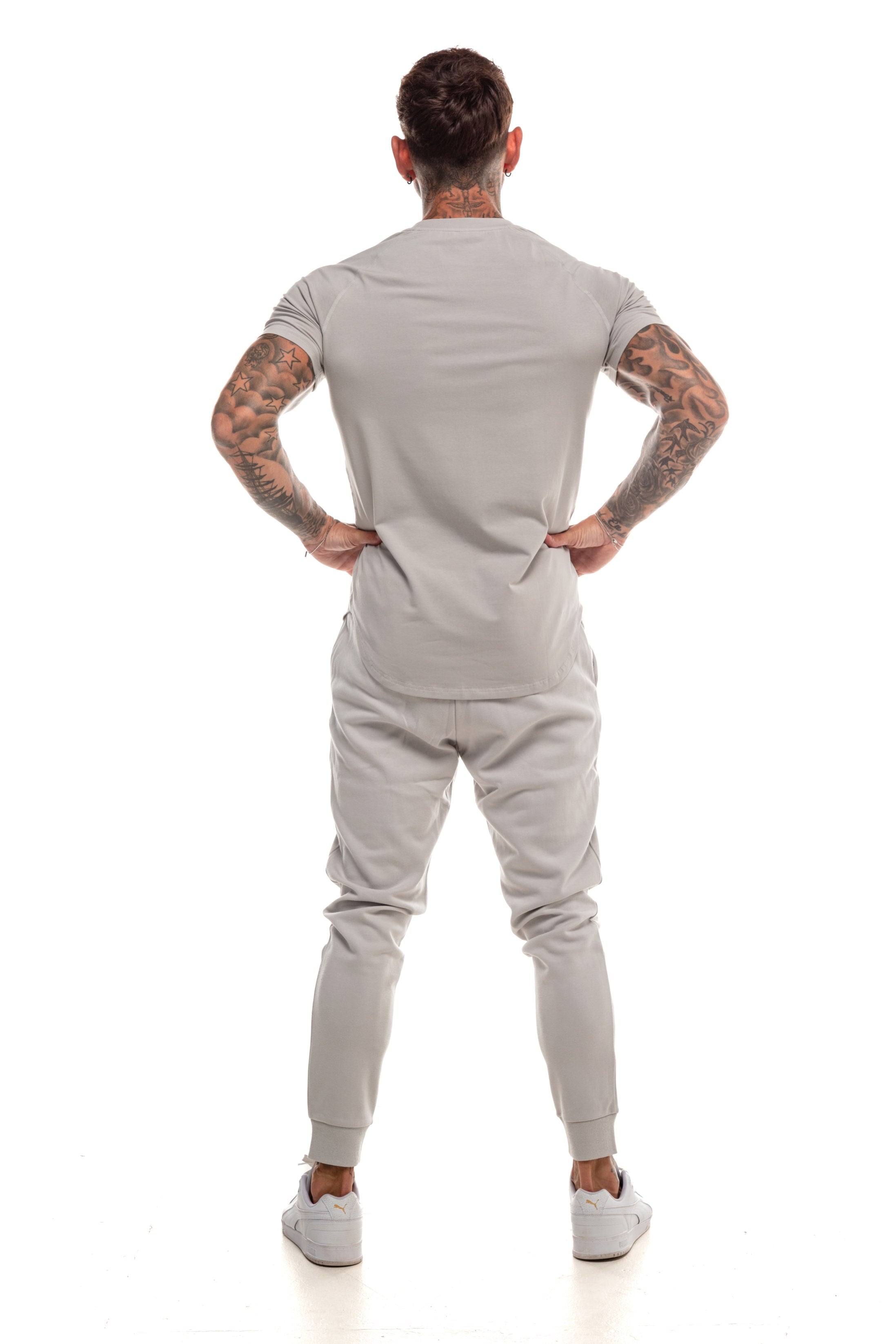 GymFreak Mens Members T-shirt - Light Grey