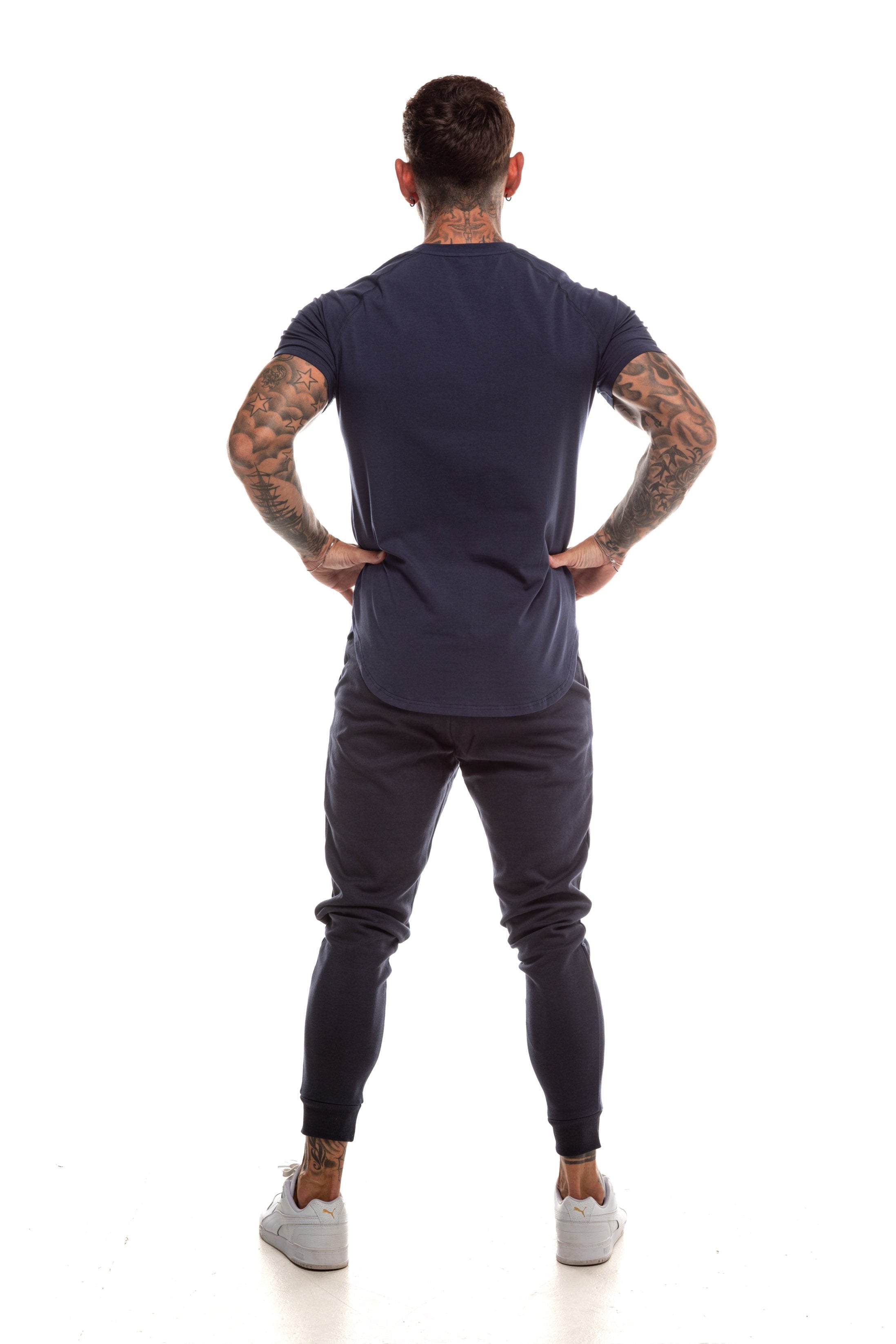 GymFreak Mens Members T-shirt - Navy Blue