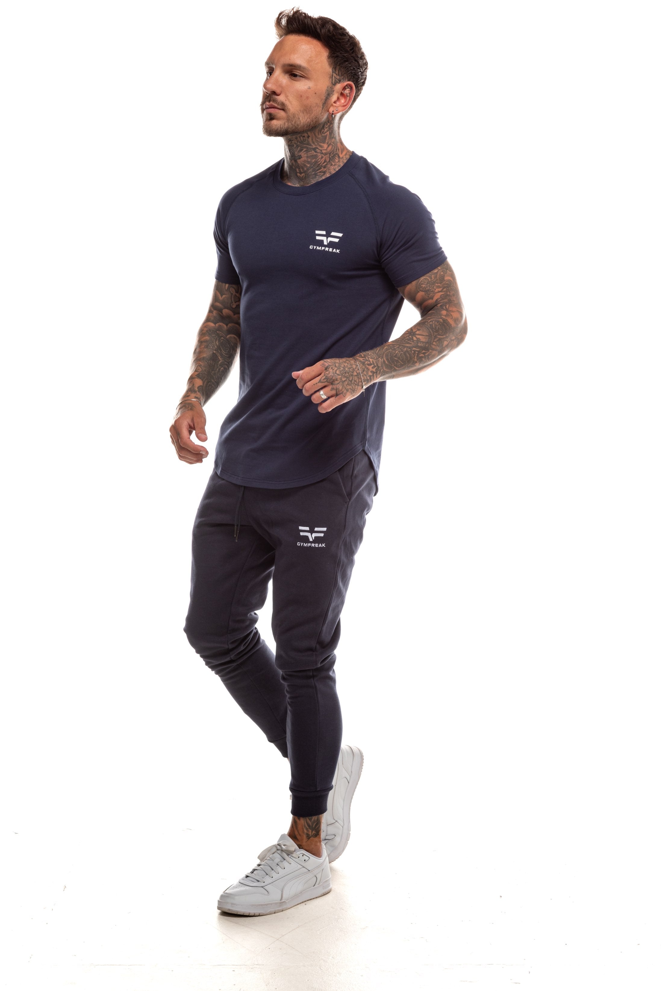 GymFreak Mens Members T-shirt - Navy Blue